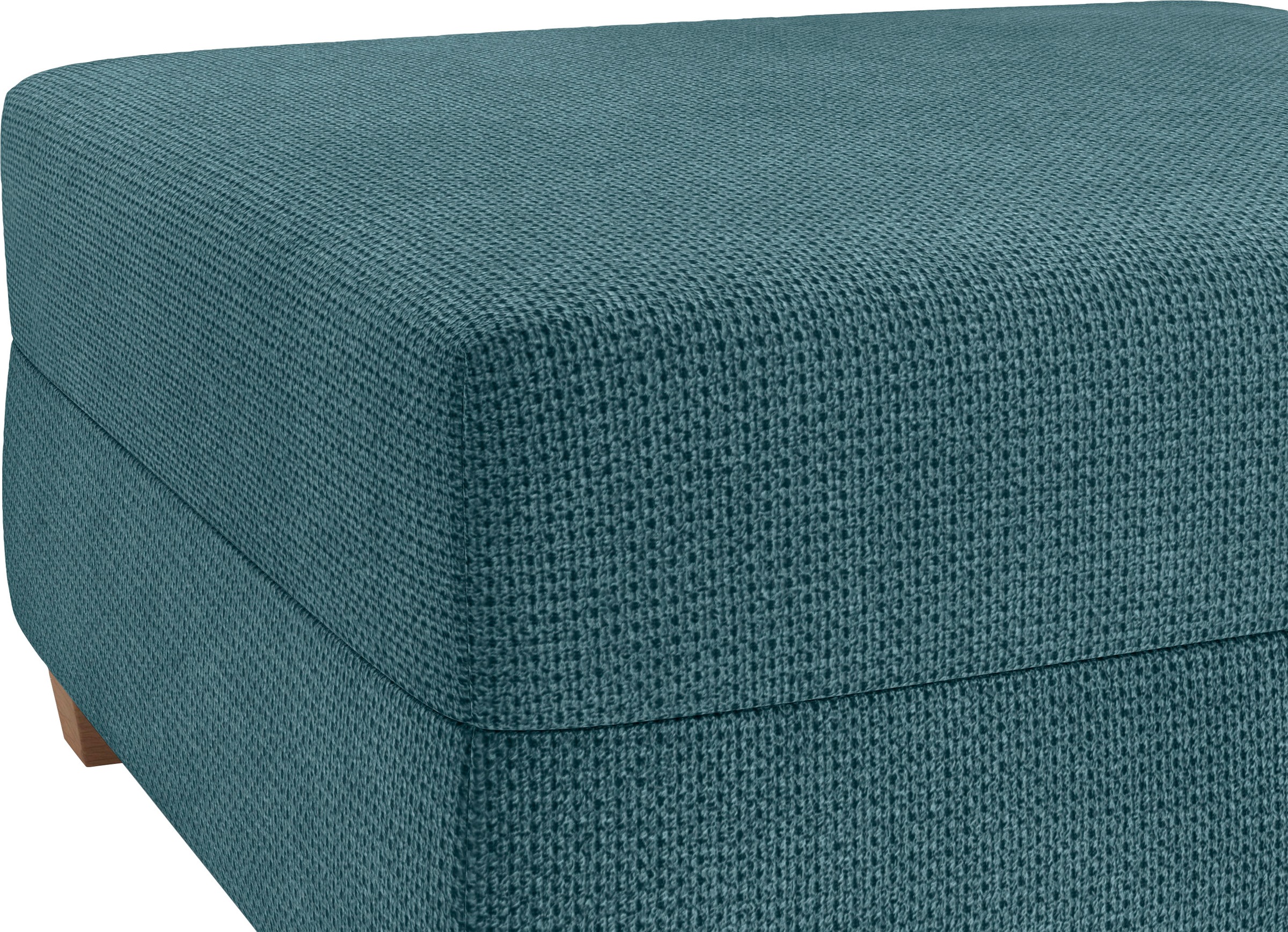 Mr. Couch Hocker »Helena«, Mit Federkern, wahlweise mit DuraSpring-Taschenfederkern
