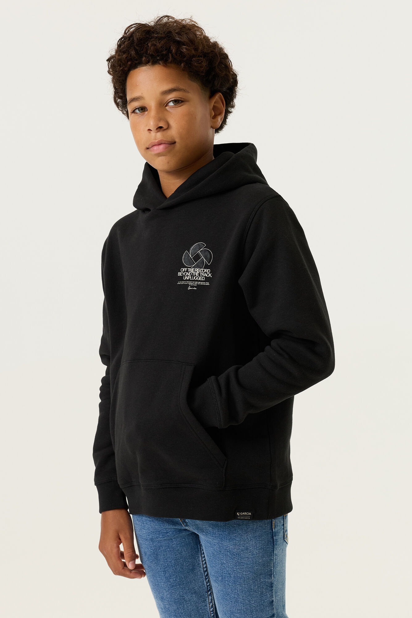 Garcia Hoodie , Rückseite plakativ bedruckt
