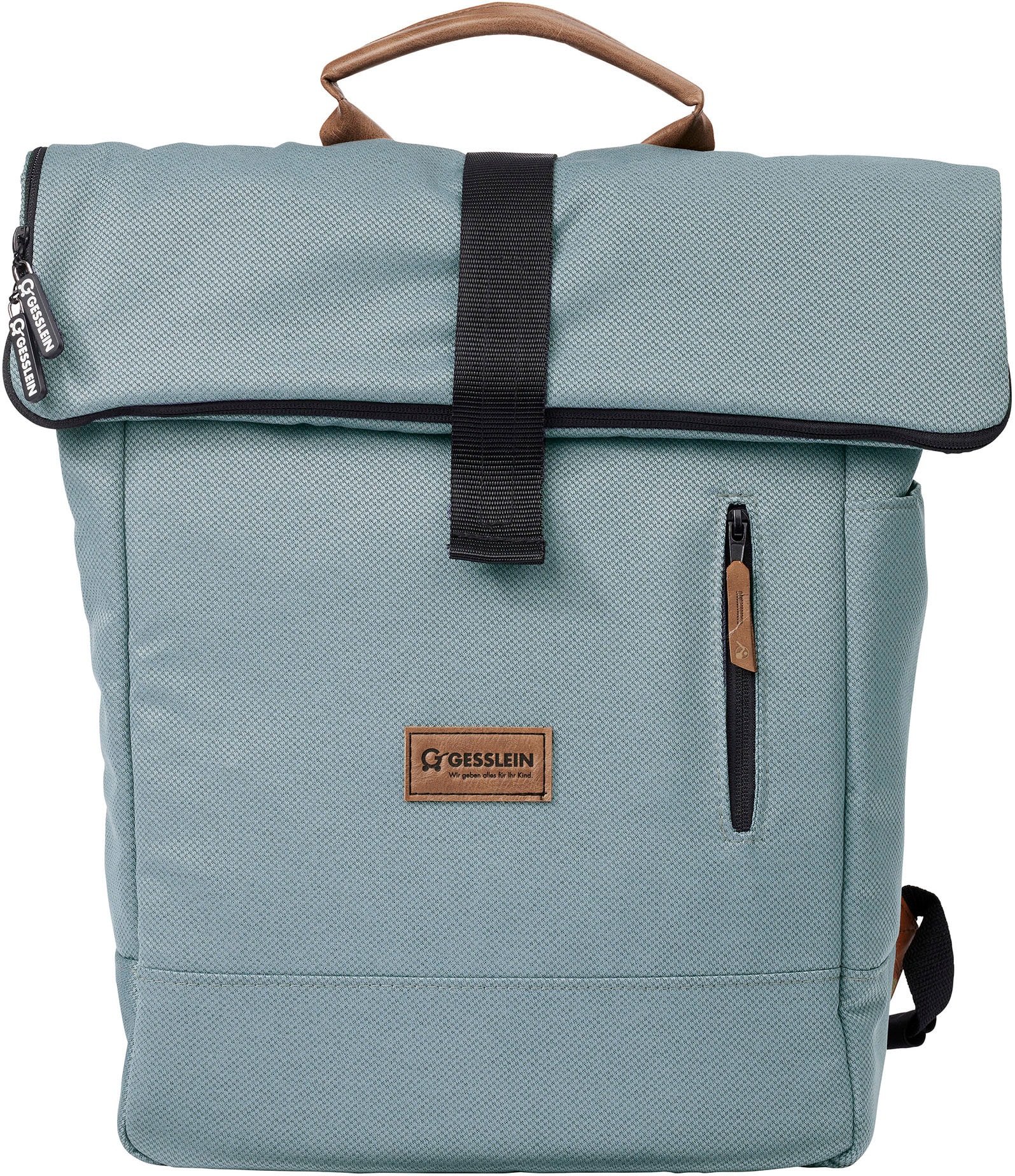 Wickelrucksack »N°6, aqua mint«, Made in Germany