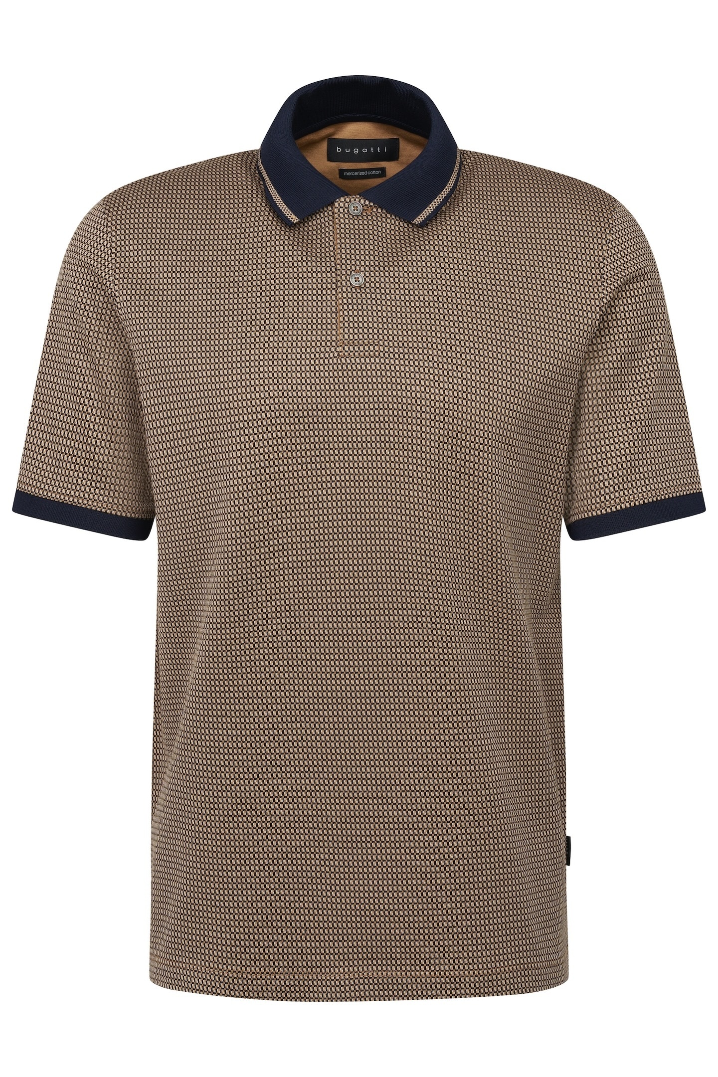 bugatti Poloshirt, aus Baumwolle
