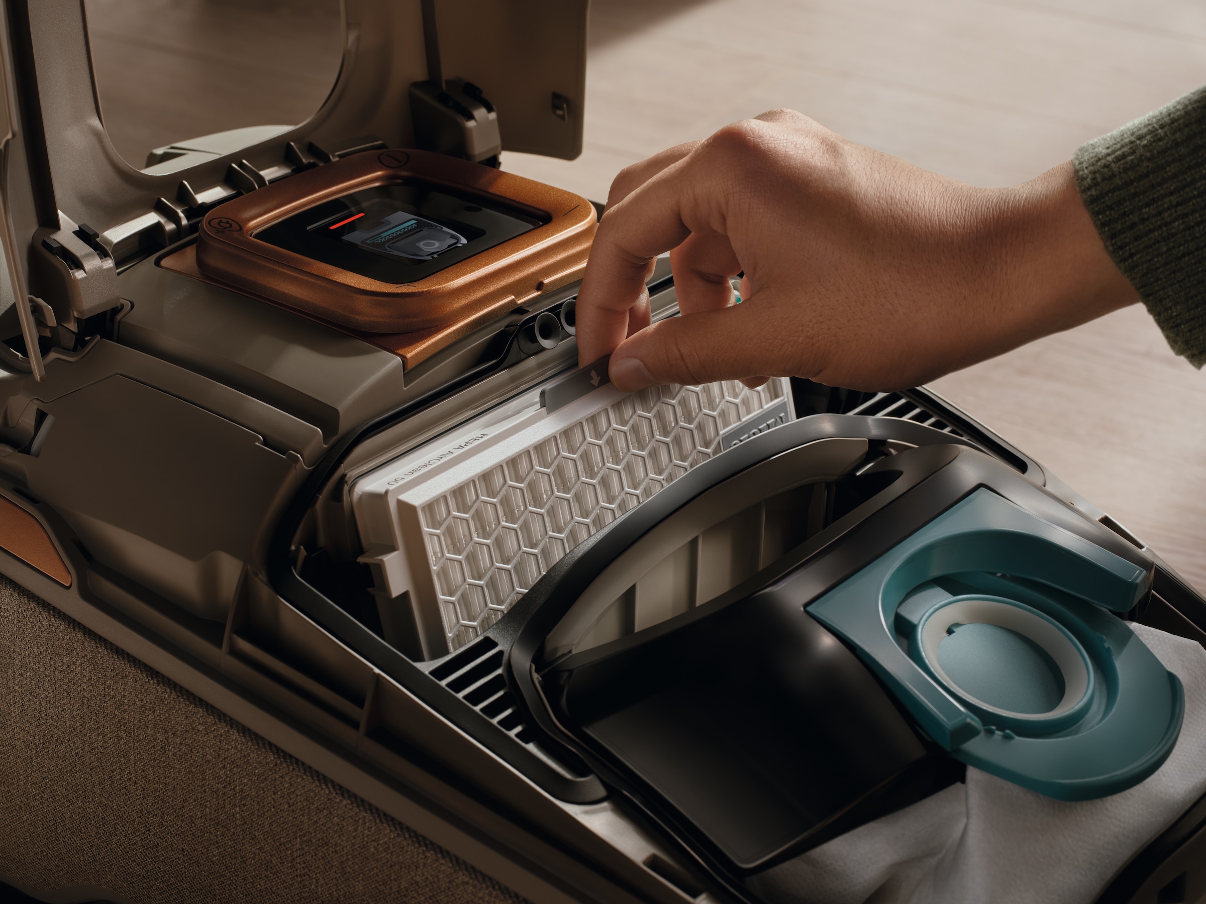 Miele Staubsaugerbeutel »HyClean Pure TU« Miele Original Zubehör, mit bester Filtrationsleistun