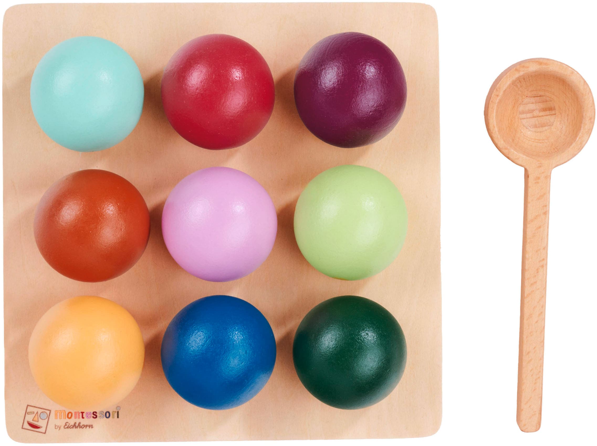 Eichhorn Steckspielzeug »Montessori Sortierkugeln«