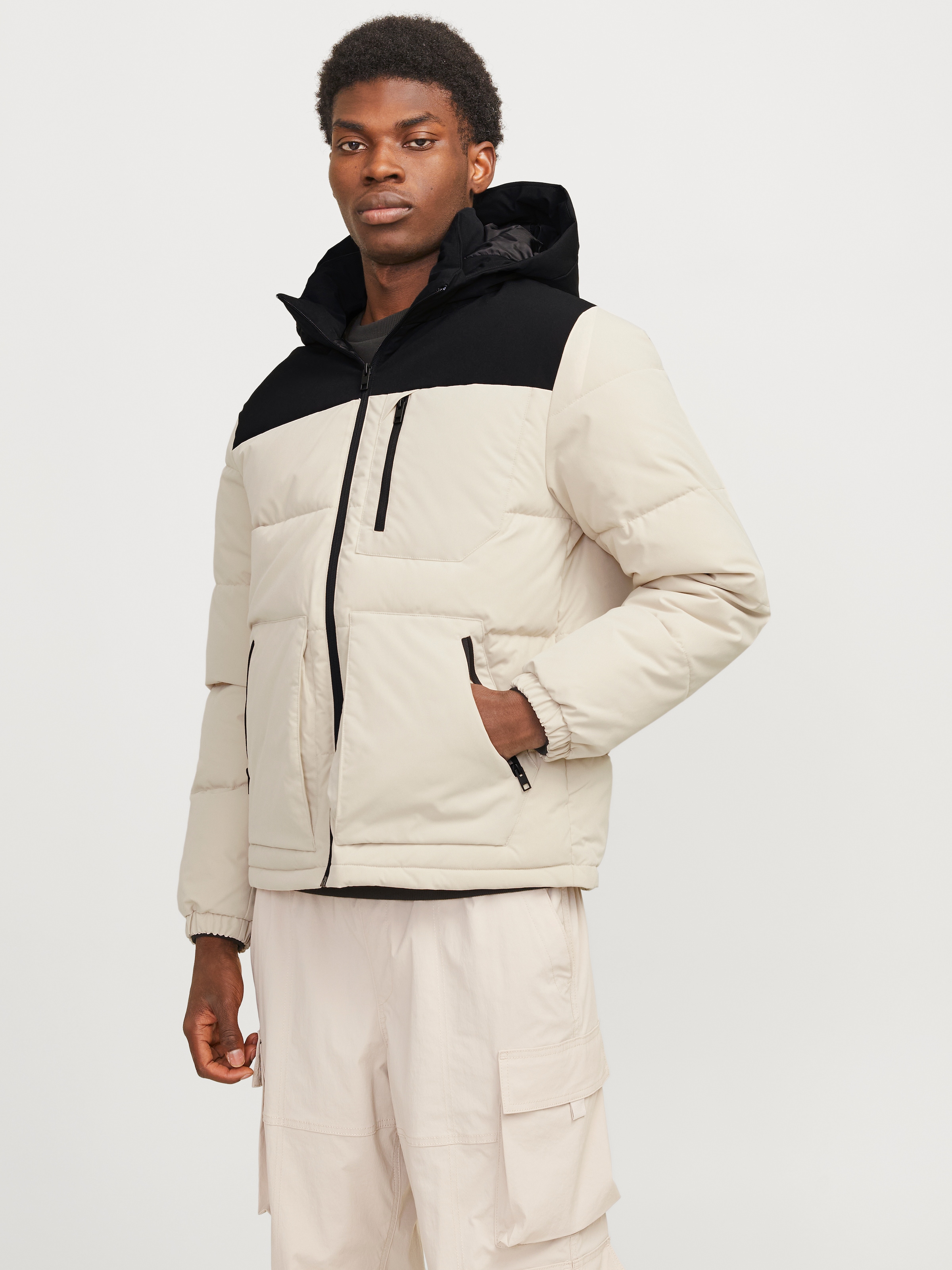 Jack & Jones Steppjacke »JJEOTTO PUFFER JACKET SN«, mit Kapuze