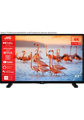JVC LED-Fernseher »LT-43VU2256«, 108 cm/43 Zoll, 4K Ultra HD, Smart-TV kaufen