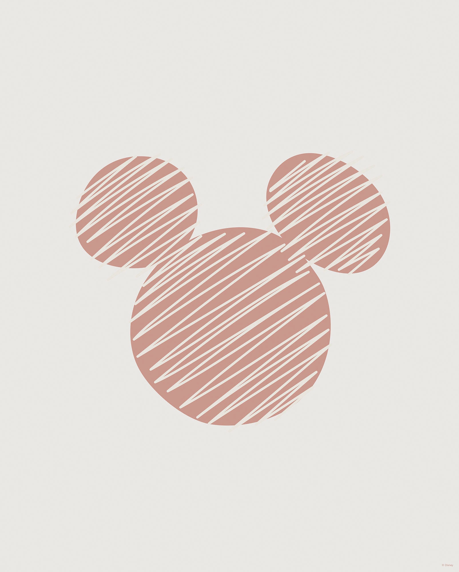 Komar Wandbild »Striped Mouse«, (1 St.), Deutsches Premium-Poster Fotopapier mit seidenmatter Oberfläche und hoher Lichtbeständigkeit. Für fotorealistische Drucke mit gestochen scharfen Details und hervorragender Farbbrillanz.