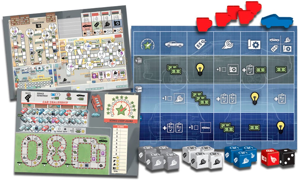 MM - SPIELE Spiel »Motor City«, Made in Europe