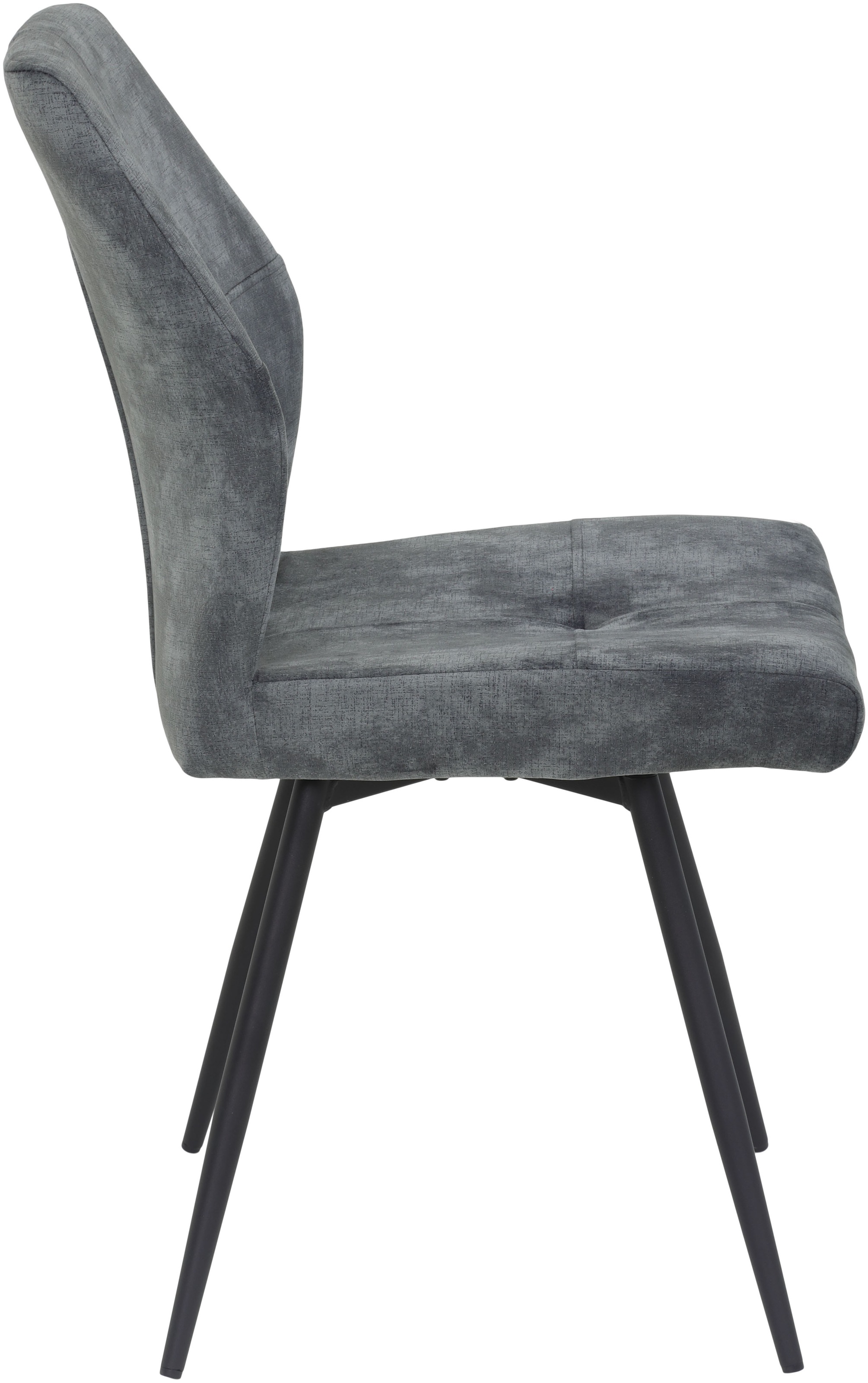 HELA Essgruppe »ELBE« Set, 5 tlg. tlg. Essgruppe, Säulentisch, 4-Fußstuhl 360° drehbar, Vintage Optik