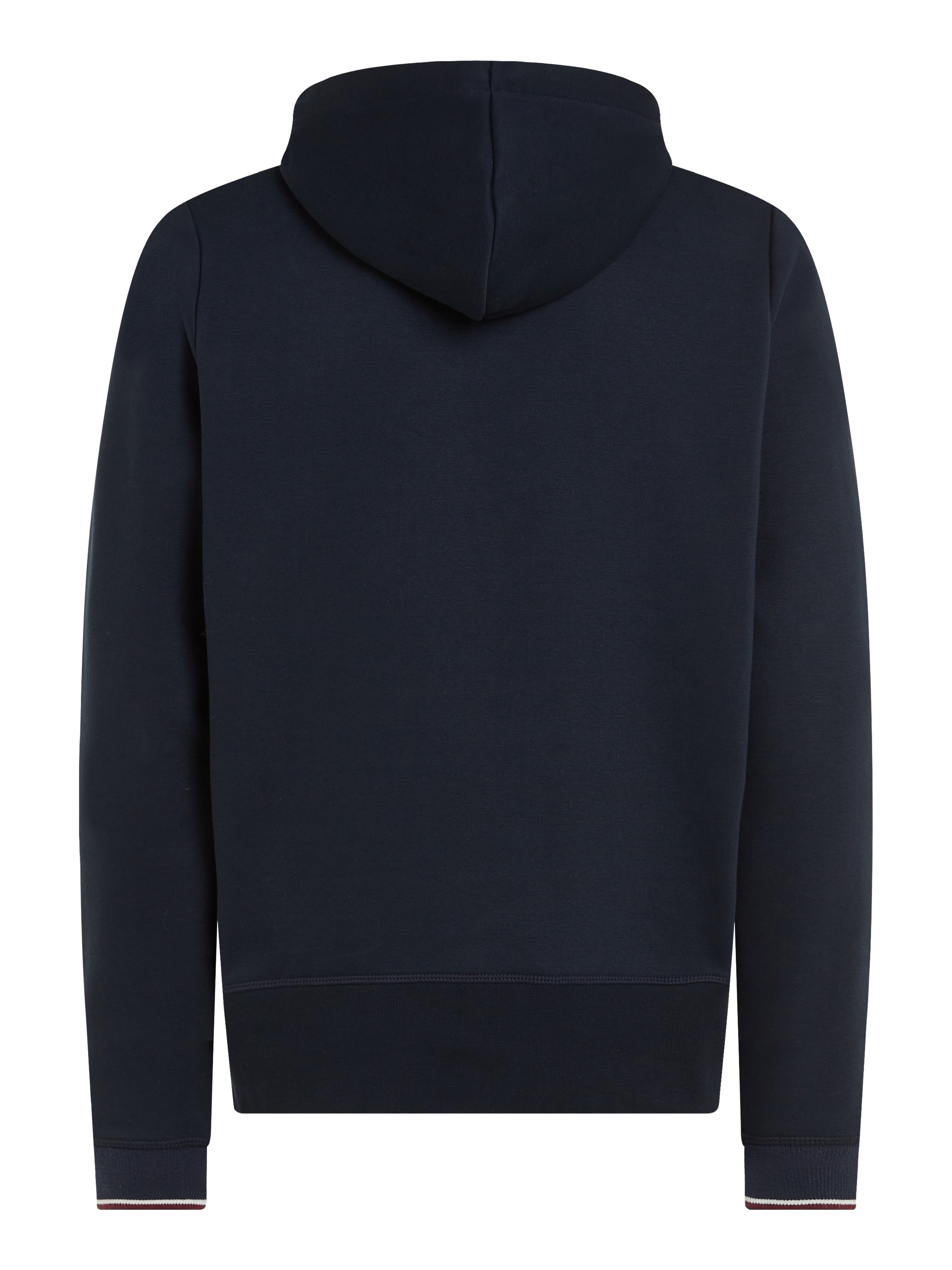 Tommy Hilfiger Hoodie »TOMMY LOGO TIPPED HOODY« Tommy-Tape innen am Ausschnitt, Flag-Stickerei am Ärmel