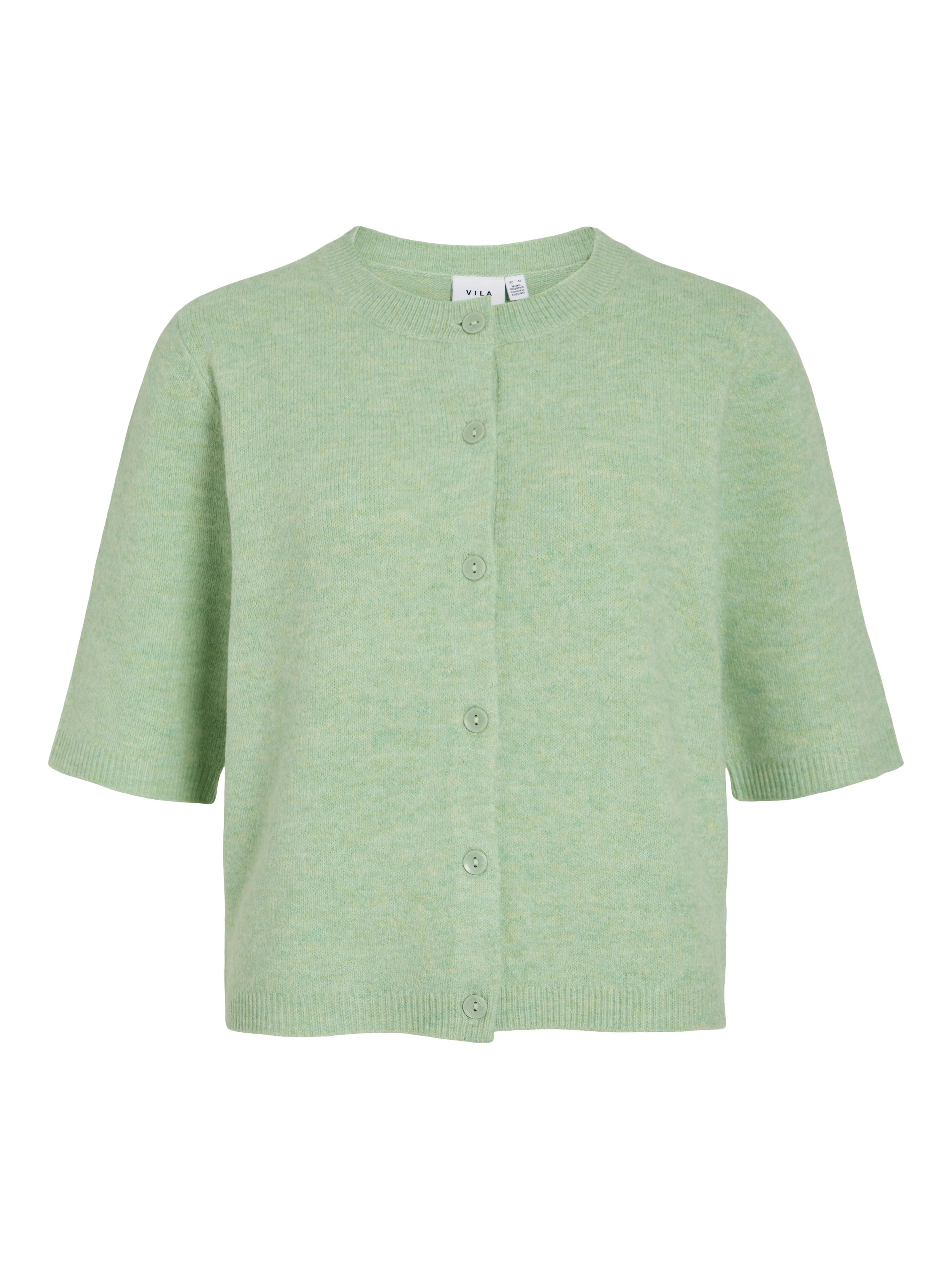 Vila Strickjacke »VILIGA 2/4 O-NECK KNIT CARDIGAN - NOOS«