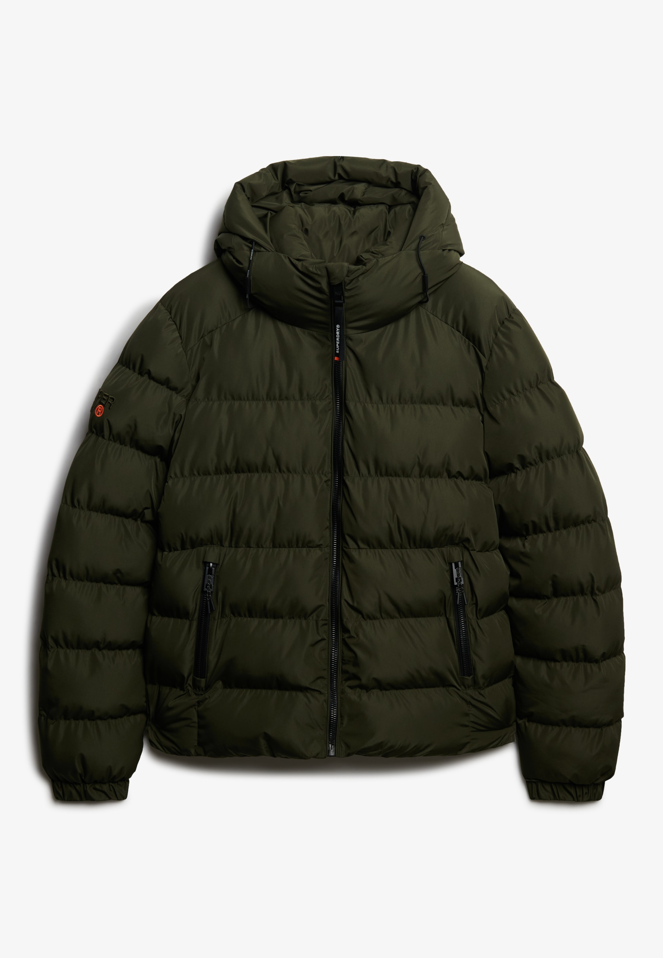 Superdry Steppjacke »HOODED SPORTS PUFFER JACKET«, mit Kapuze