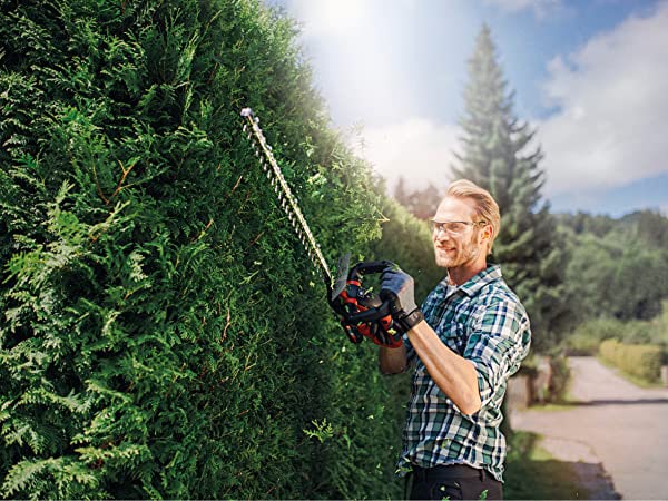Einhell Akku-Heckenschere »GC-CH 1855/1 Li Kit«, (Set), mit Akku 18V/2,5 Ah und Schnellladegerät