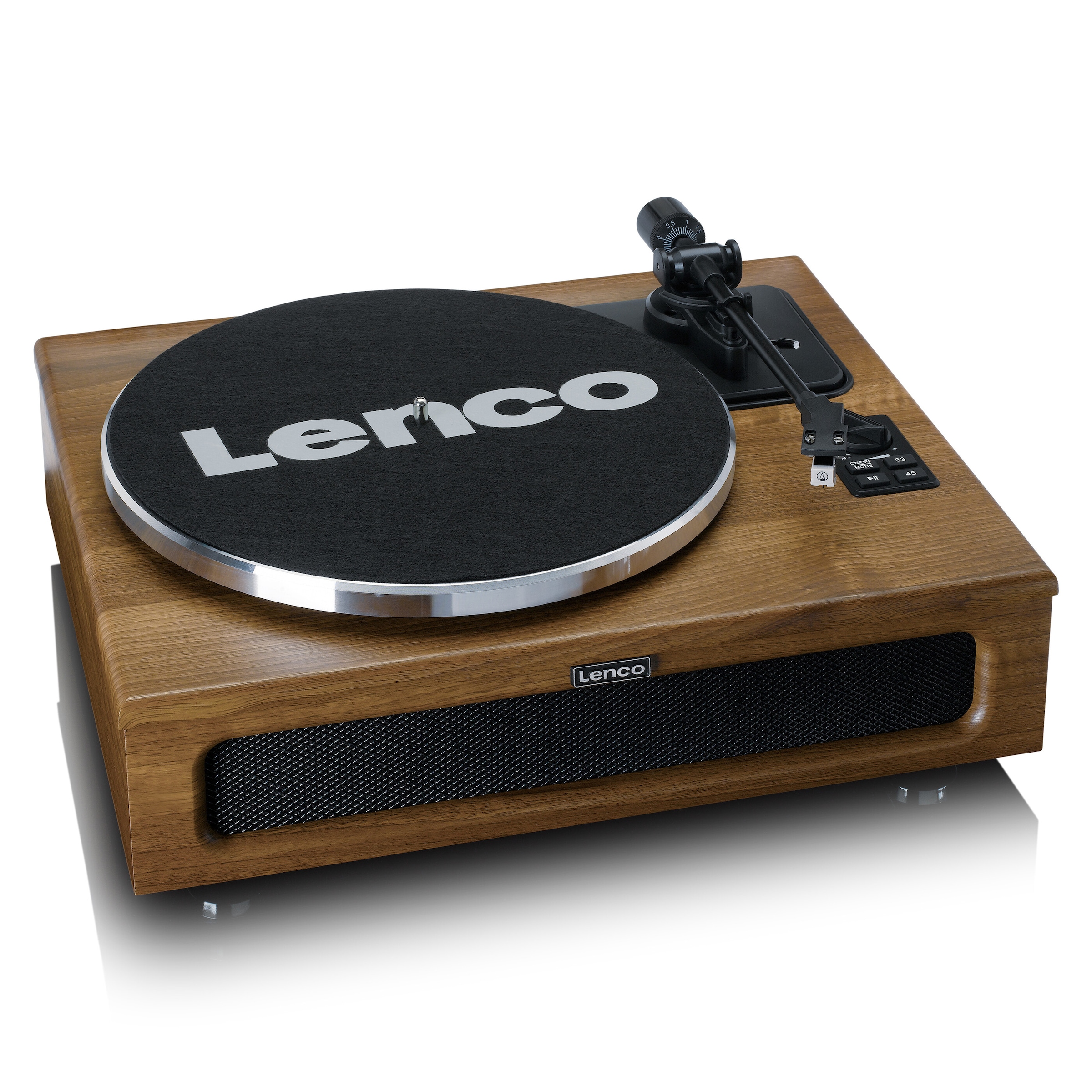Lenco Plattenspieler »LS-410WA«, Lautsprecher integriert, Bluetooth, Walnuss-Finish