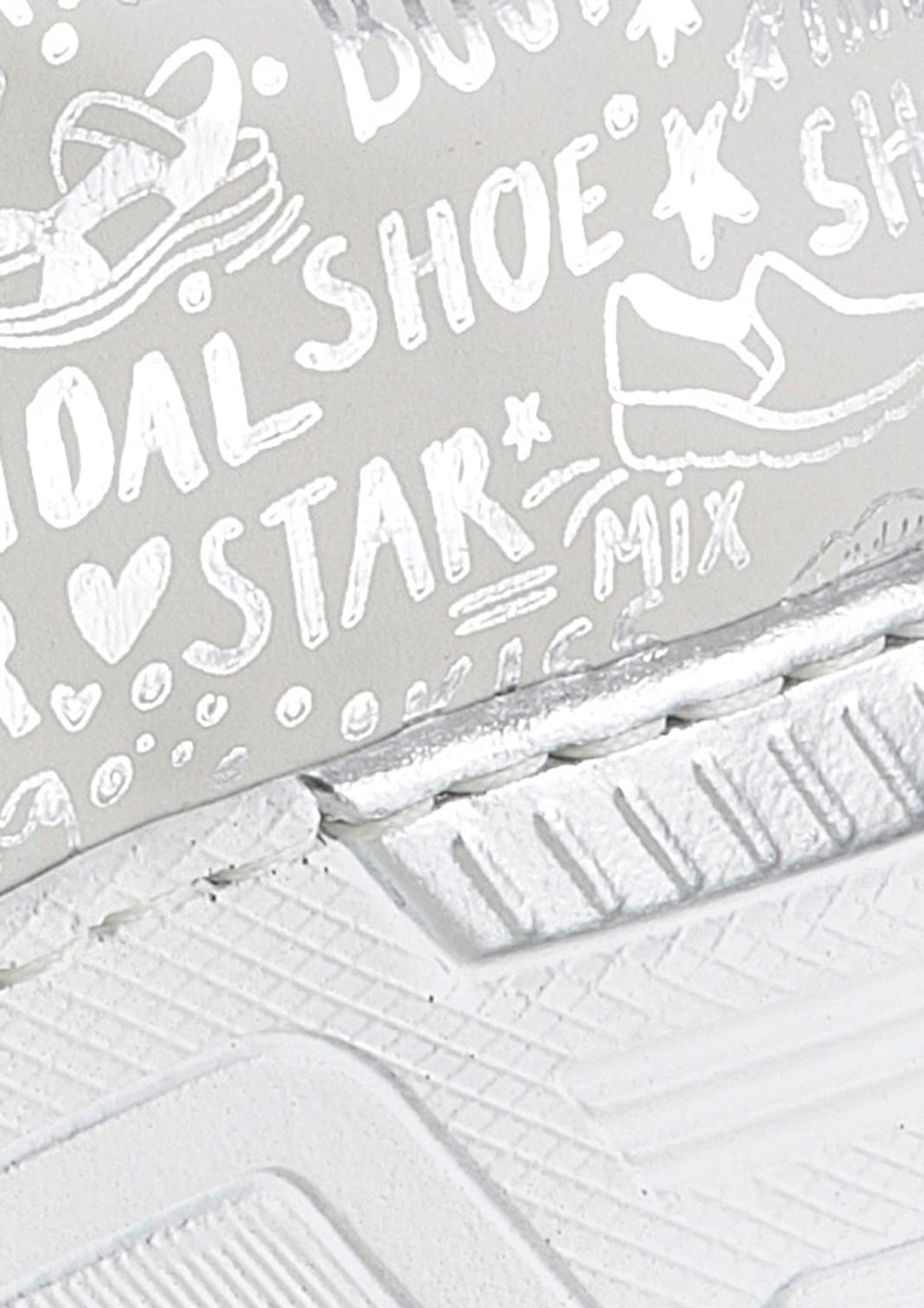 Rieker Sneaker, mit Lettern bedruckt, Freizeitschuh, Halbschuh, Schnürschuh