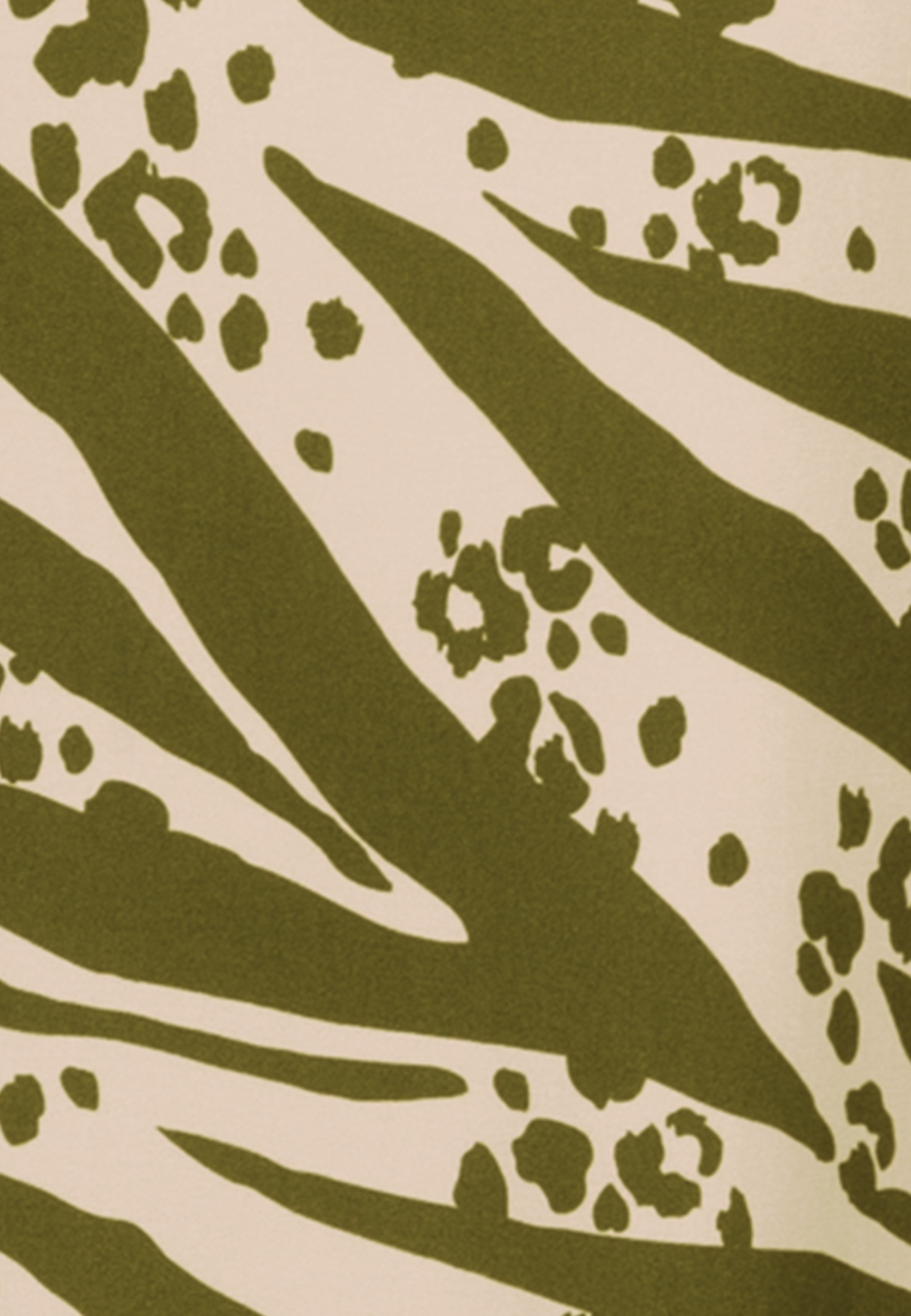 seidensticker Sommerkleid »Schwarze Rose«, 7/8-Arm Rundhals Animal