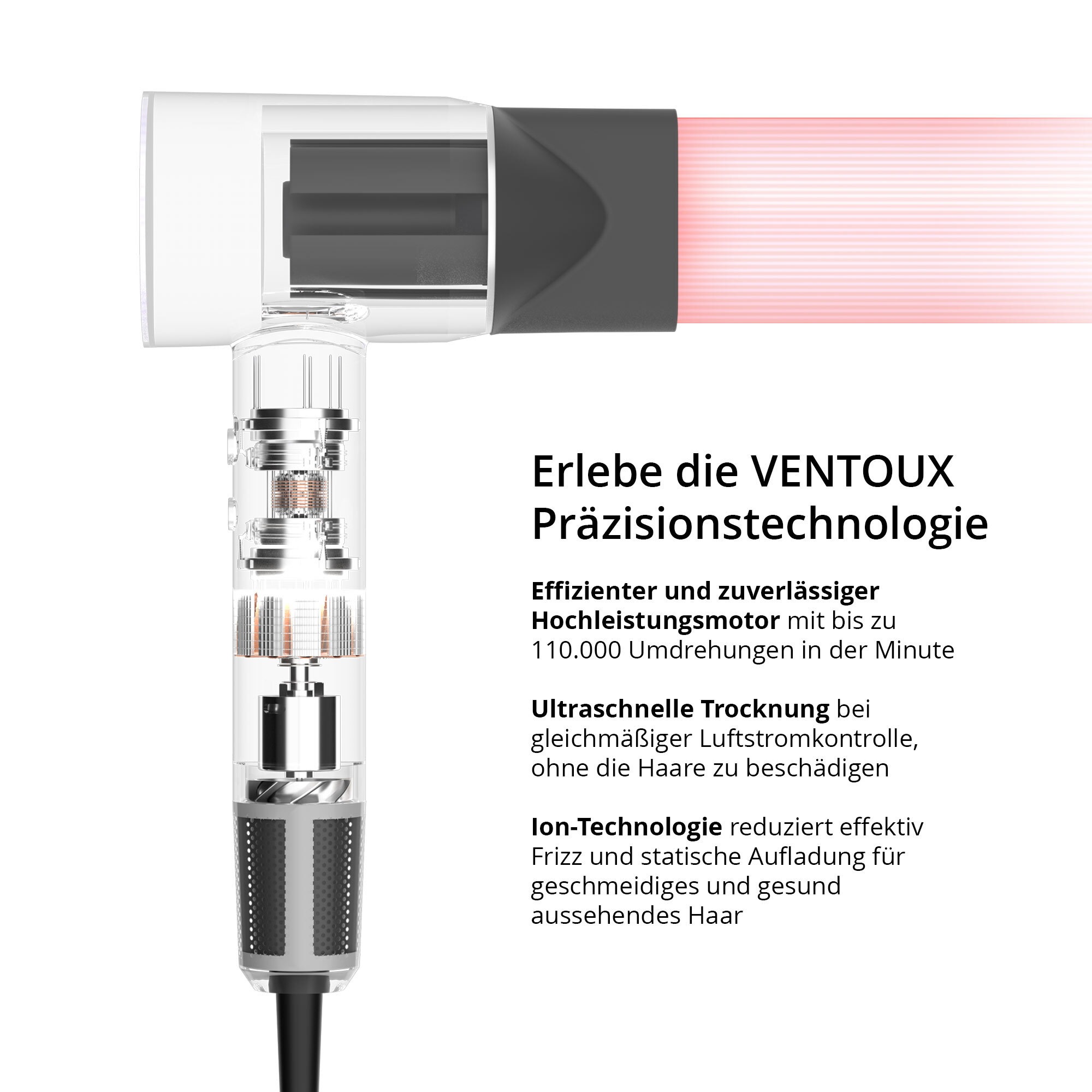 AILORIA Haartrockner »Highspeed Haartrockner VENTOUX«