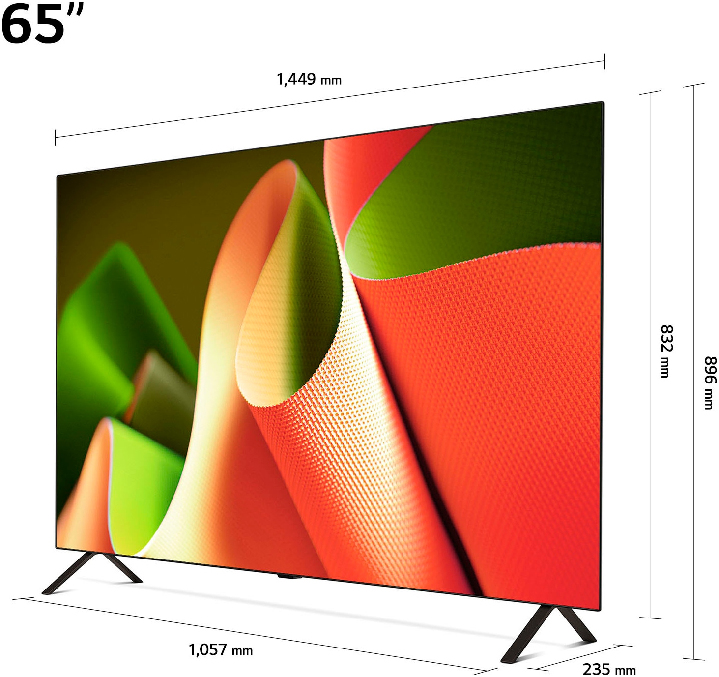 LG OLED-Fernseher »OLED65B49LA«, 4K Ultra HD, Smart-TV