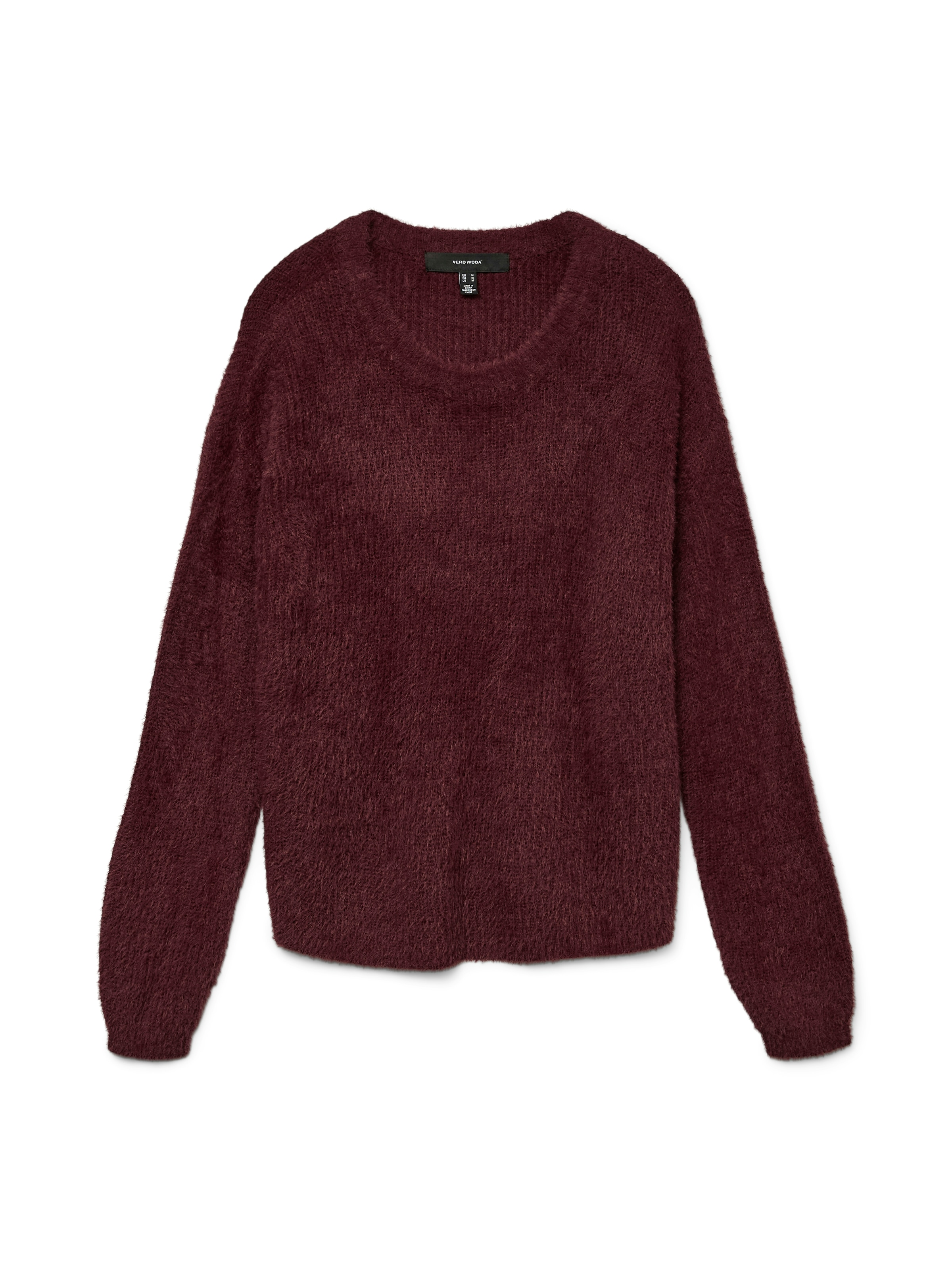 Vero Moda Strickpullover »VMPUFF LS O-NECK PULLOVER BOO«