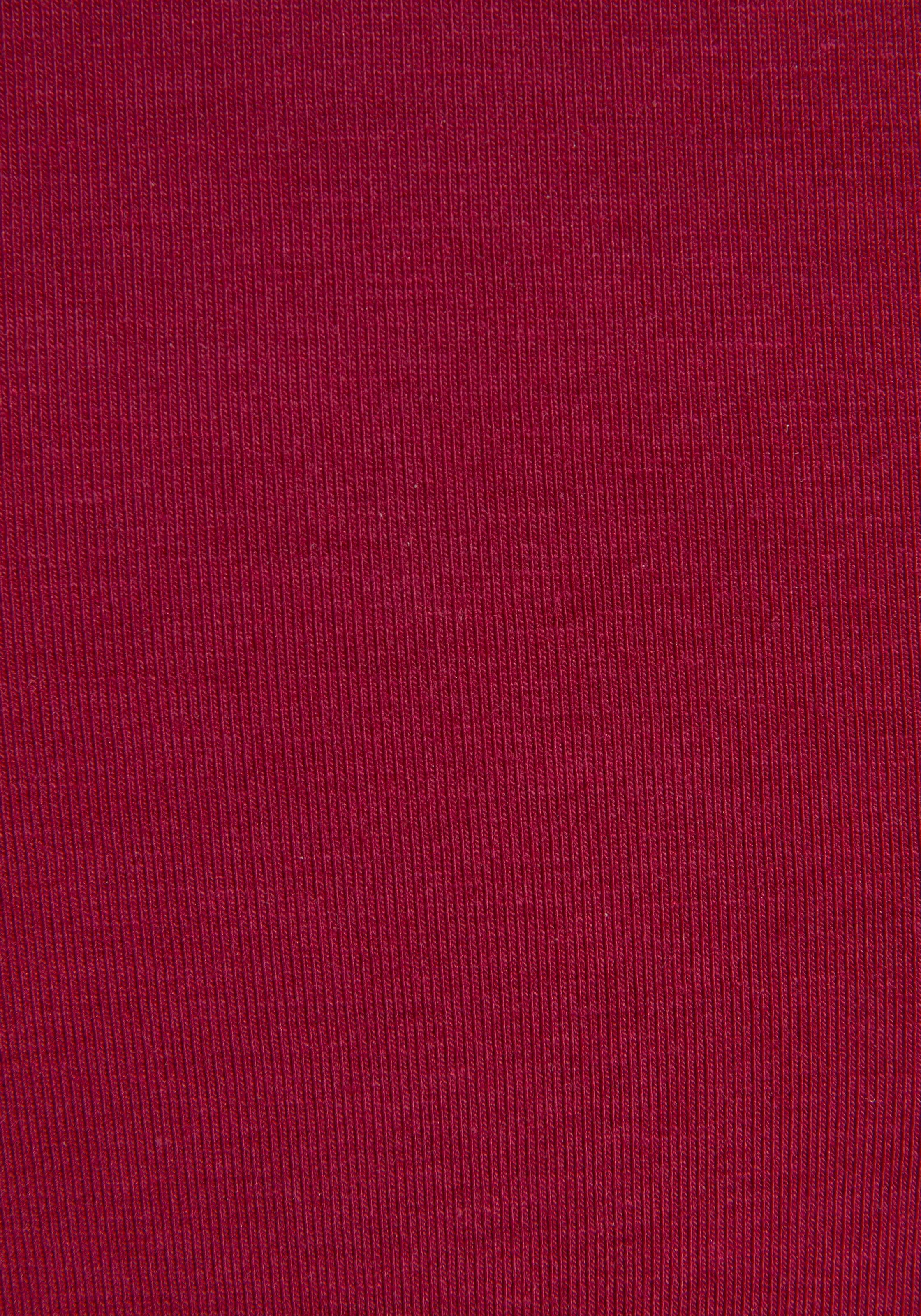 LASCANA Bikinislip, mit floraler Spitze