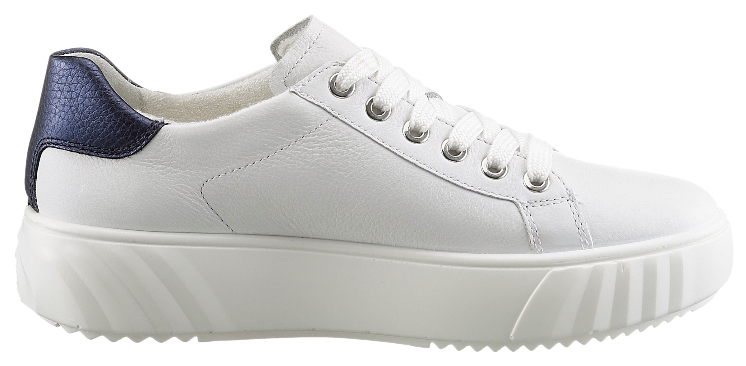Ara Plateausneaker »MONACO«, Freizeitschuh, Halbschuh, Schnürschuh, mit Wechselfußbett, H-Weite