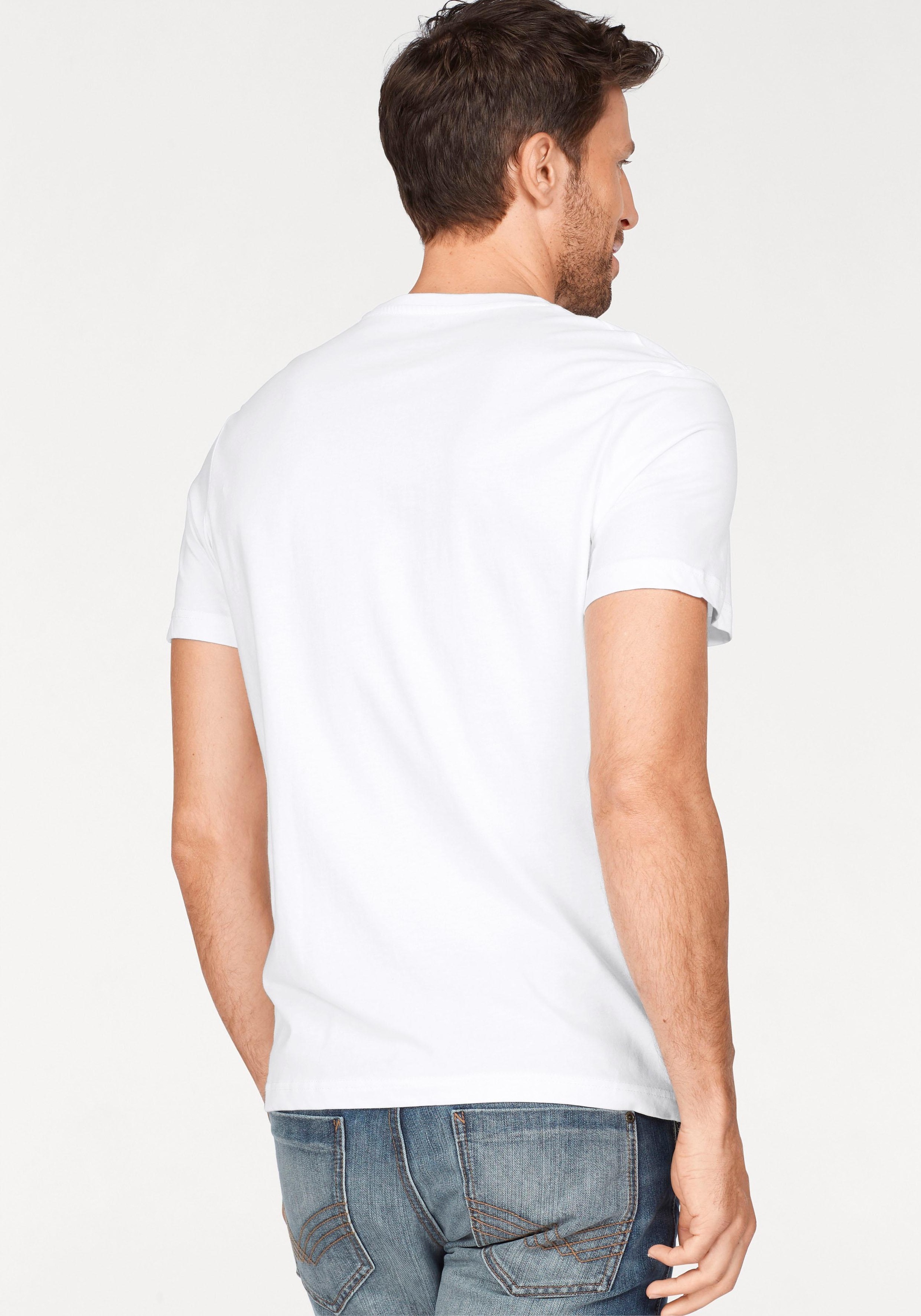 TOM TAILOR T-Shirt, (Packung, 2er-Pack), perfektes Basic
