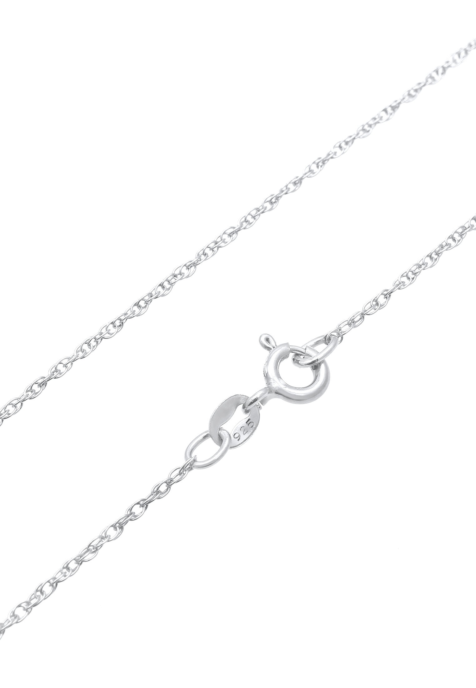 Elli Silberkette »Halskette Lapislazuli Anhänger Edelstein Oval 925 Silber«