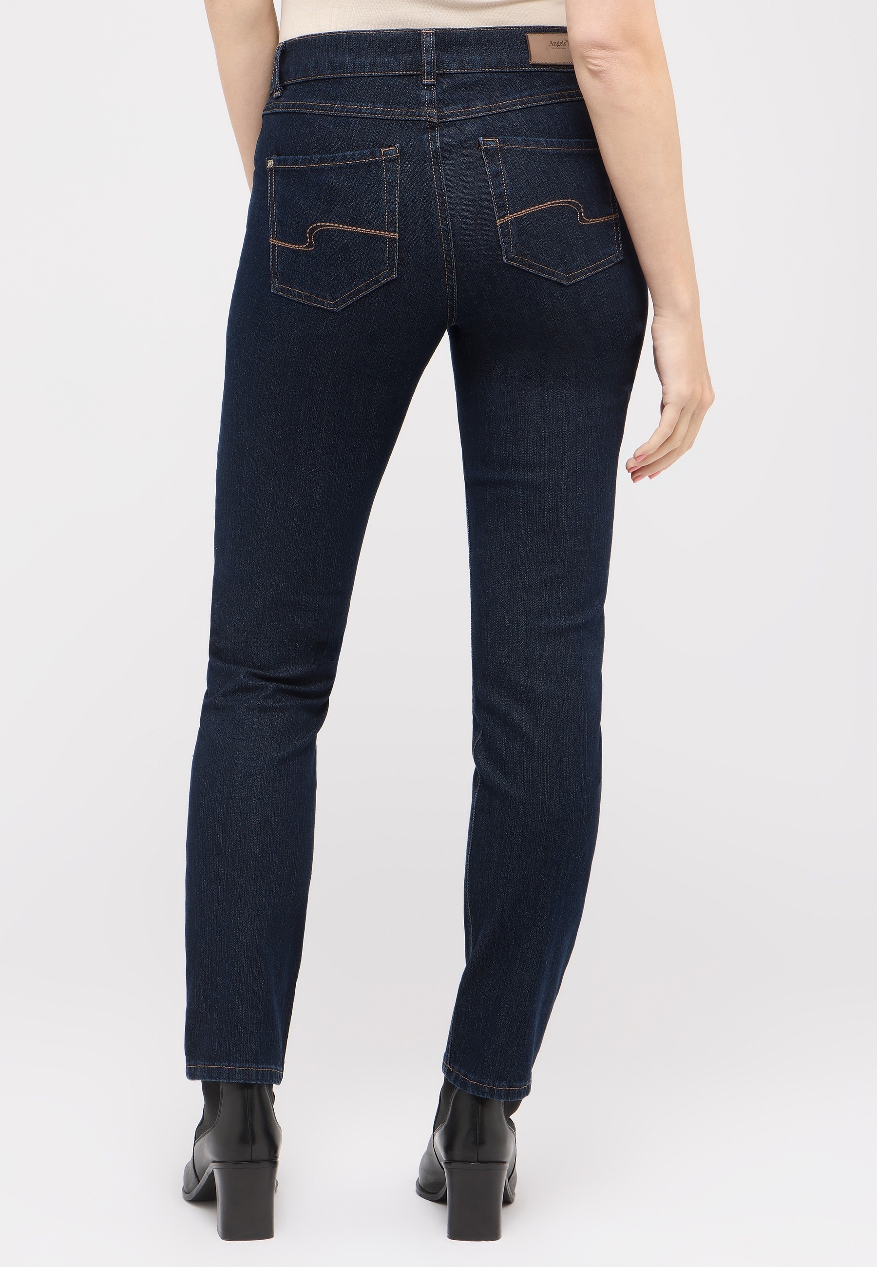 ANGELS 5-Pocket-Jeans »CICI« aus sportivem Denim