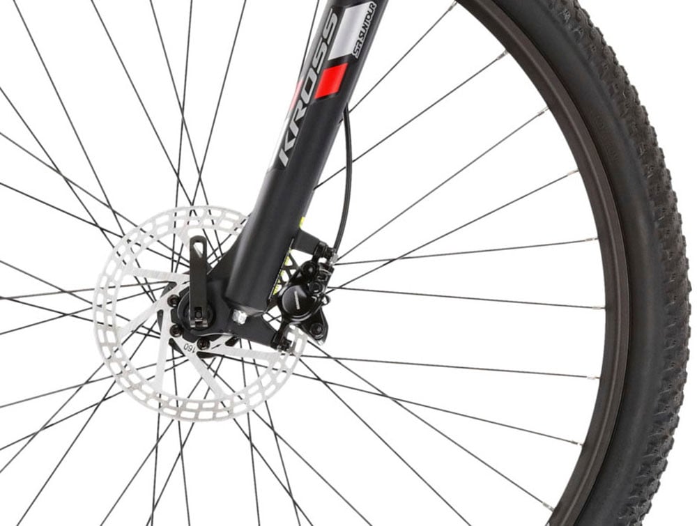 Kross E-Bike »E-MTB Hexagon Boost 1.0 522 29 Zoll schwarz«, 24 Gang, Shimano, ACERA M3020, Heckmotor 250 W, Pedelec, Elektrofahrrad für Damen und Herren