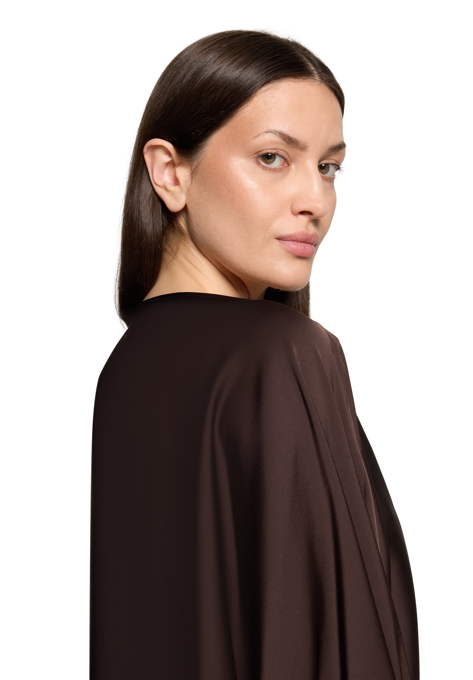 Vera Mont Satinbluse »Satin-Bluse mit Fledermausärmeln«