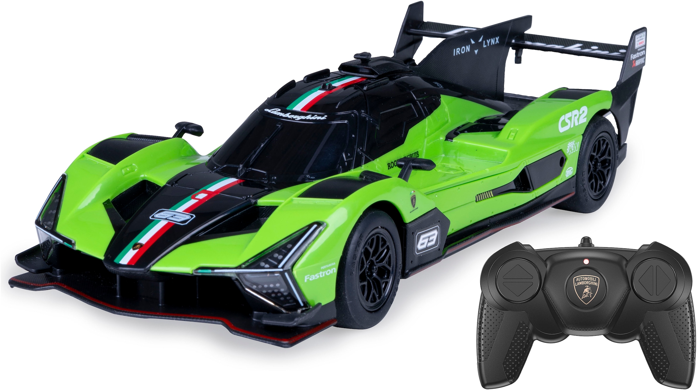 Jamara RC-Auto »Lamborghini SC63 LMDH 1:24 grün 2,4GHz«