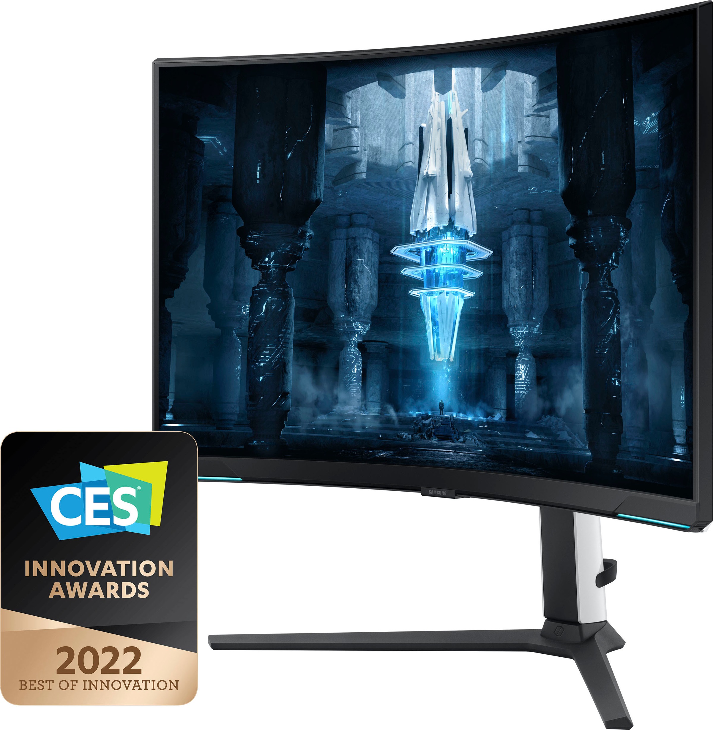 Samsung Curved-Gaming-LED-Monitor »Odyssey Neo G8 S32BG850NP«, 81 cm/32 Zoll, 3840 x 2160 px, 4K Ultra HD, 1 ms Reaktionszeit, 165 Hz, 1ms (G/G)