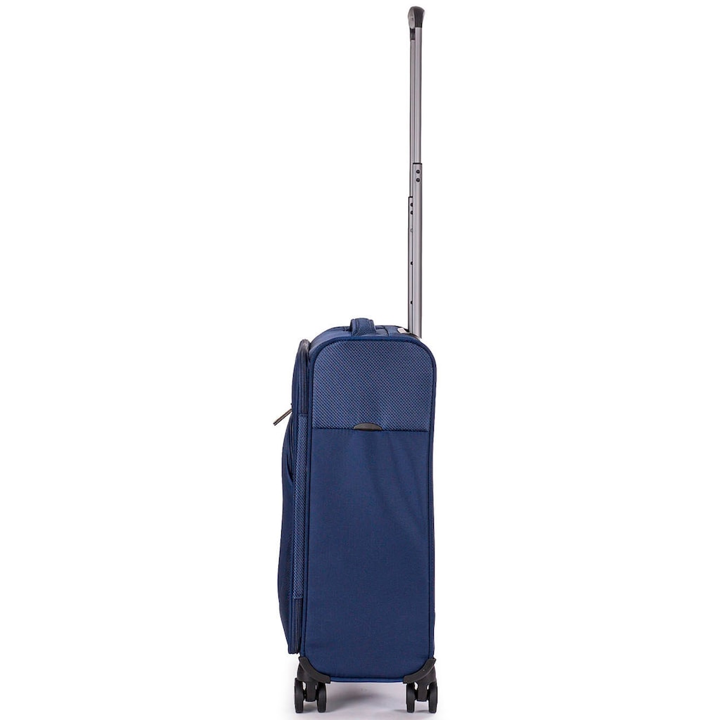 Stratic Weichgepäck-Trolley »Mix S, blue«, 4 Rollen