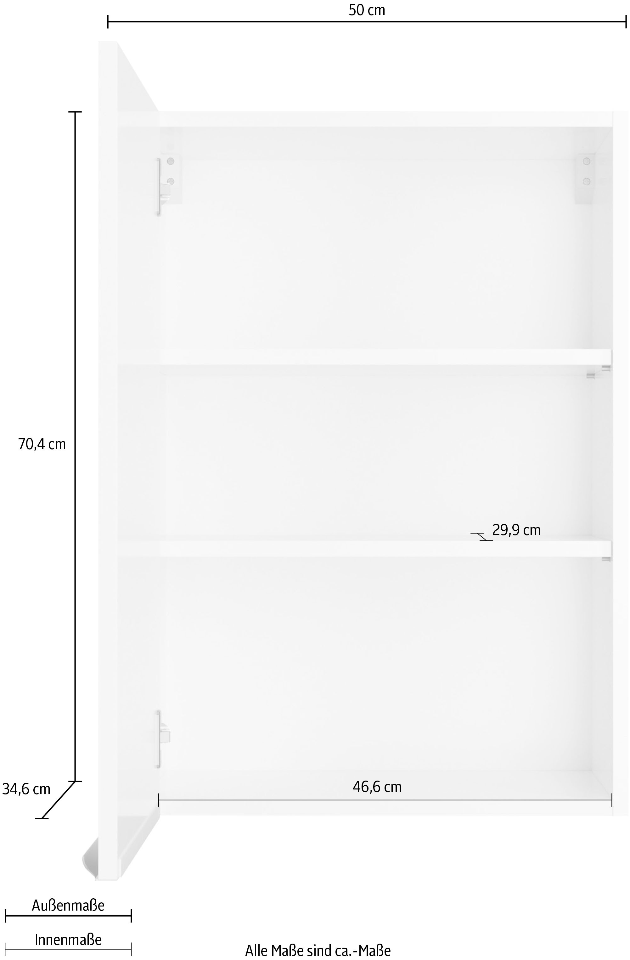 KOCHSTATION Hängeschrank »KS-Aken«