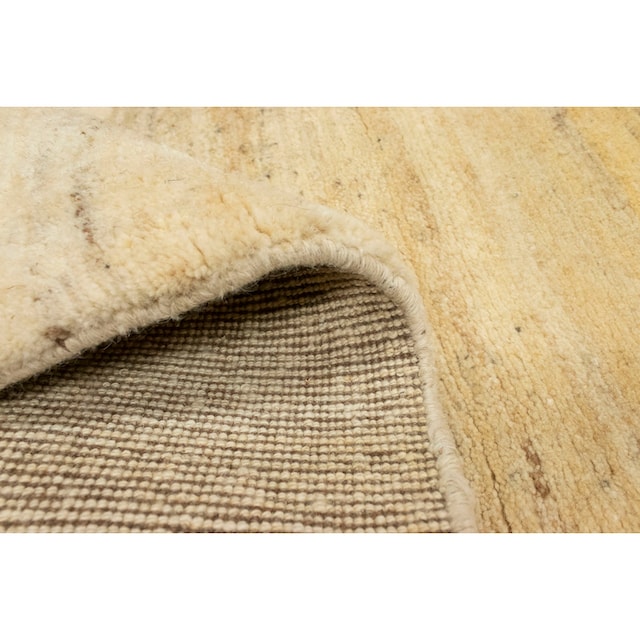 morgenland Wollteppich »Gabbeh Teppich handgeknüpft natur«, rechteckig,  handgeknüpft