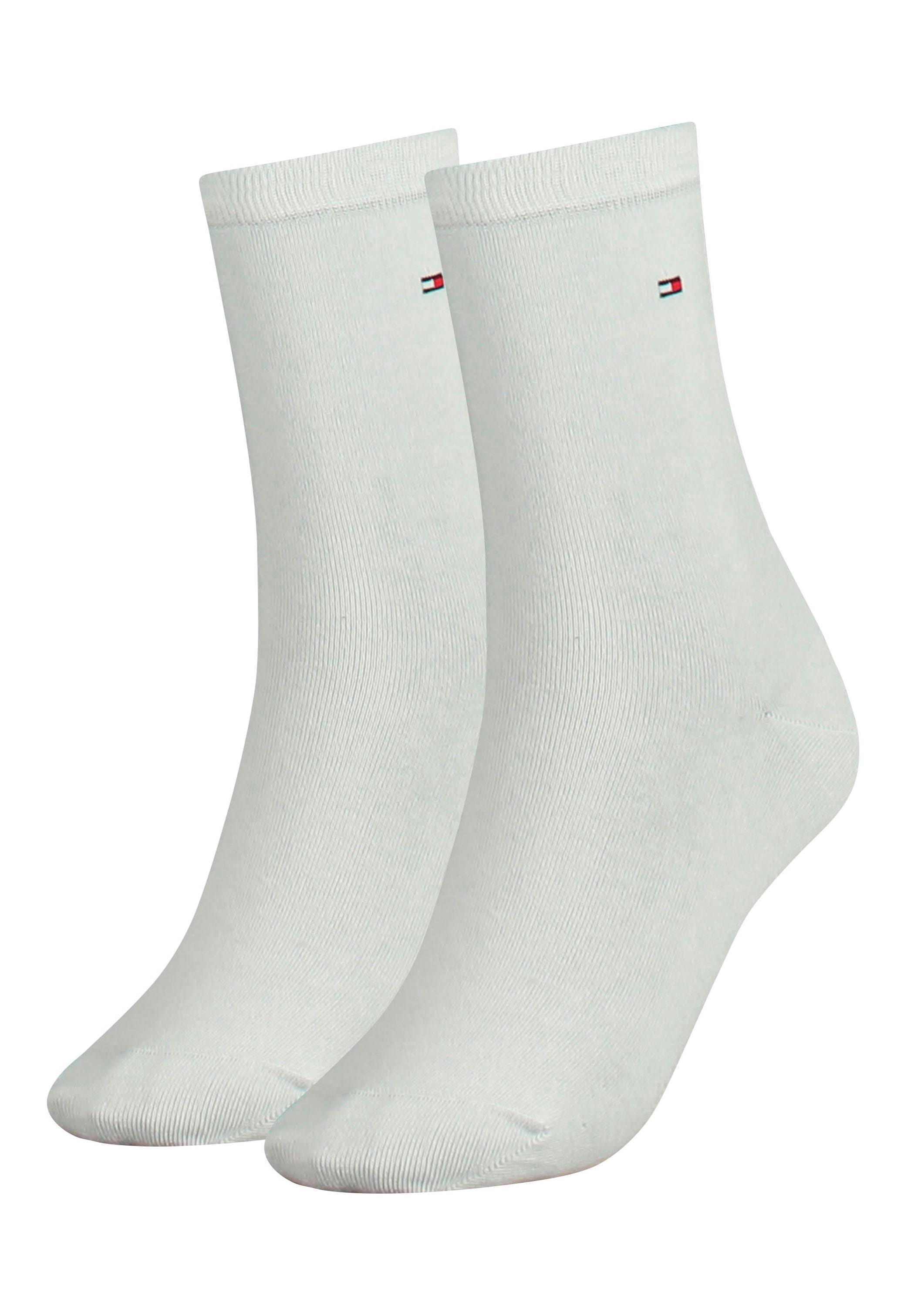 Tommy Hilfiger Socken, (2 Paar), bei flacher Zehennaht ♕ mit