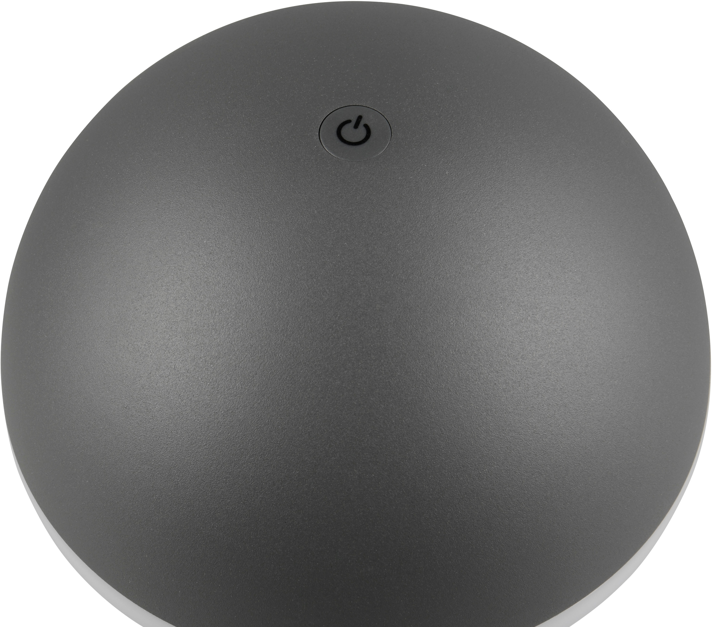 REALITY Leuchten LED Außen-Tischleuchte »FUNGO« LED-Board 1 Stk. warmweiß - kaltweiß Outdoor Akku Tischlampe inkl Ladestation USB-C, Lichtfarbe einstellbar