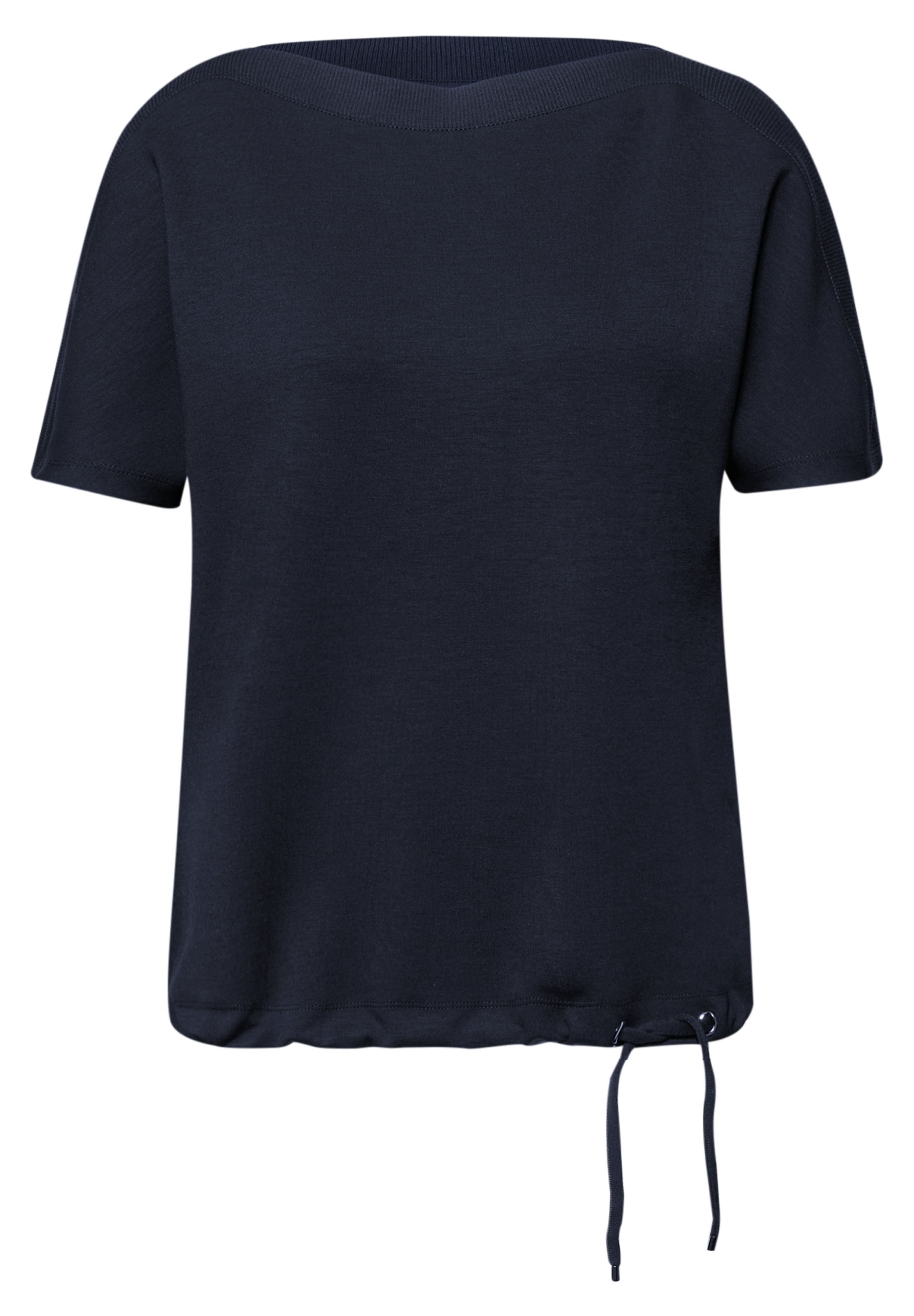 STREET ONE Kurzarmshirt mit elastischem Bund