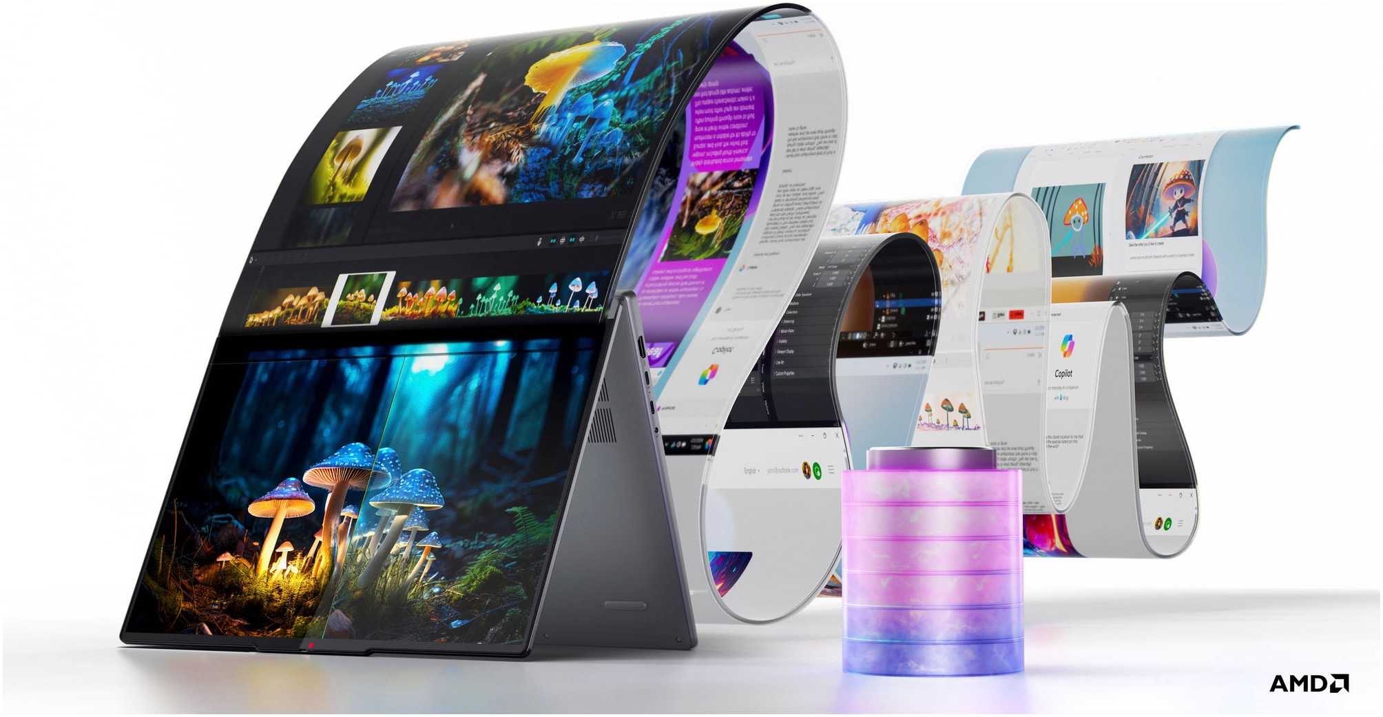 Lenovo Convertible Notebook »IdeaPad 5 2-in-1 16AKP10« 40,64 cm / 16 ″ AMD Ryzen™ AI 7 Radeon860M 1.000 GB SSD