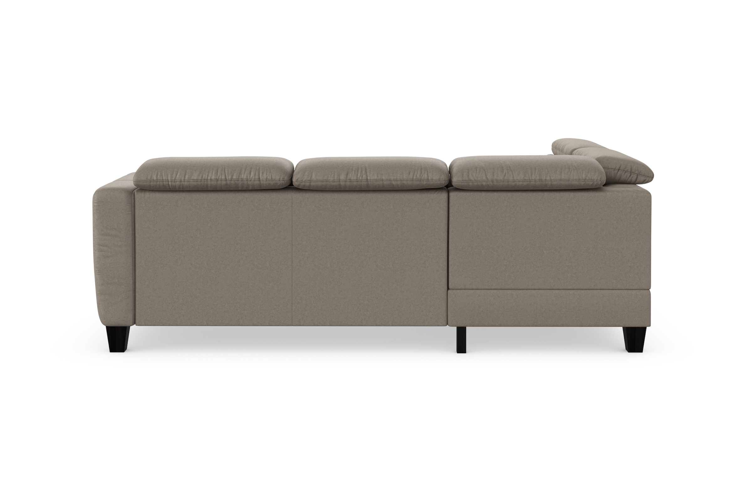 sit&more Ecksofa »Belluci L-Form«, inklusive Federkern, wahlweise mit Bettfunktion und Bettkasten