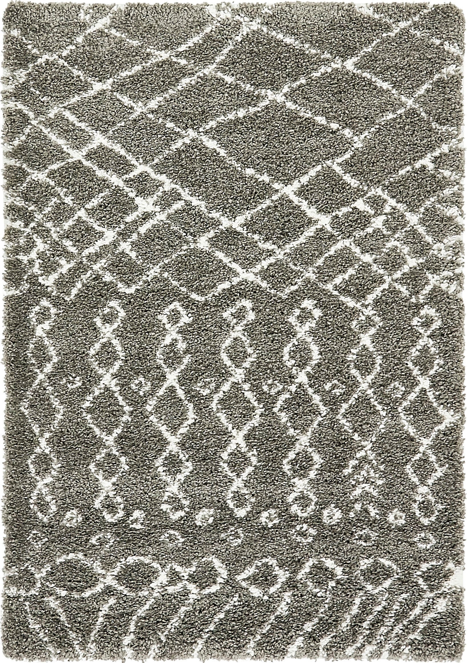 Myflair Möbel & Accessoires Hochflor-Teppich »Temara Shag Lagerräumung«, rechteckig, 51 mm Höhe, gewebt, Scandi Design, ideal im Wohnzimmer & Schlafzimmer