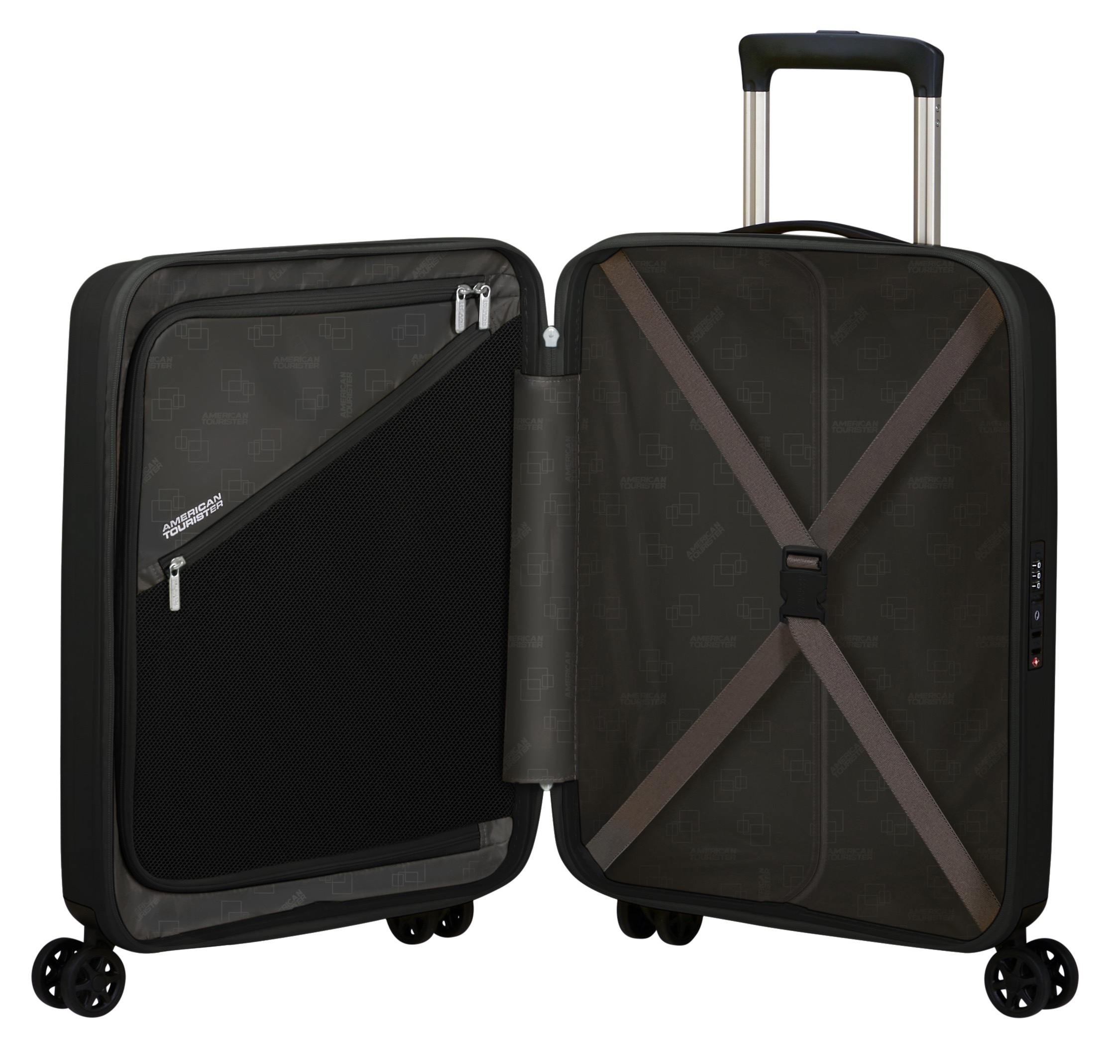 American Tourister® Hartschalen-Trolley »REJOY, verschiedene Größen und Farben«, 4 Rollen, Hartschalen-Koffer personalisierbar versenktes TSA-Schloss