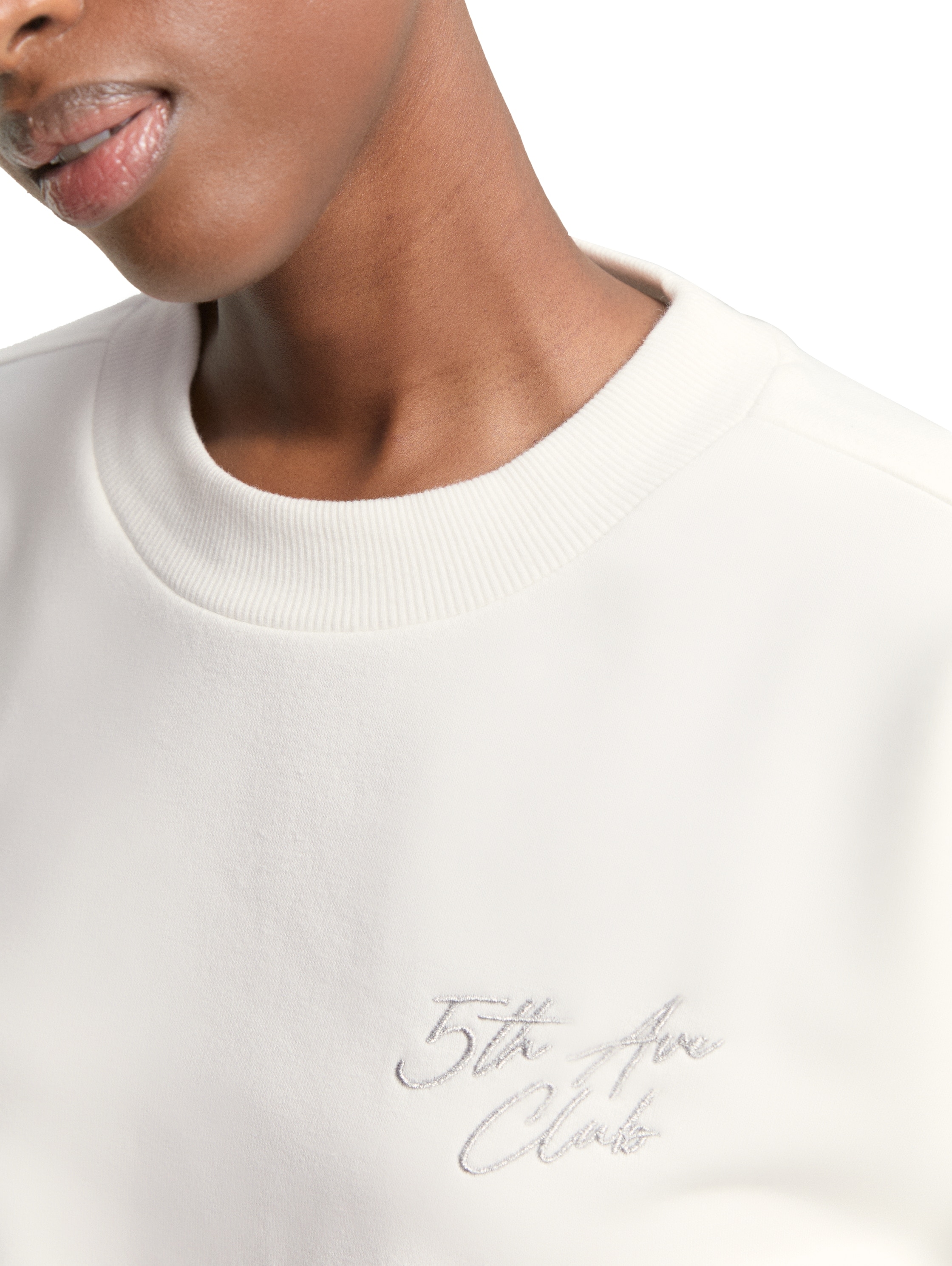 TOM TAILOR Denim Sweatshirt mit Rippbündchen