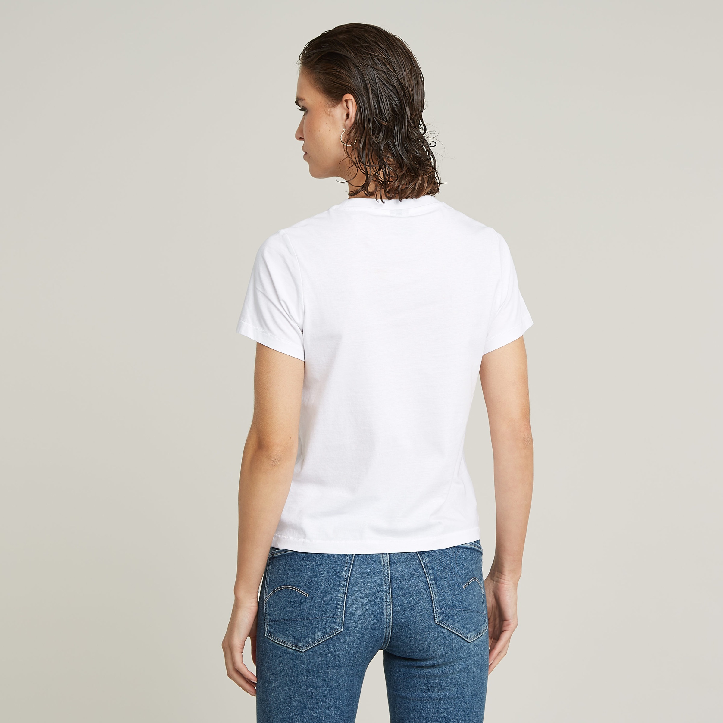 G-STAR T-Shirt »Nifous«, mit kleiner Logo-Stickerei
