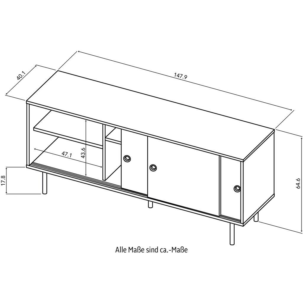 TemaHome Sideboard »ZIP«