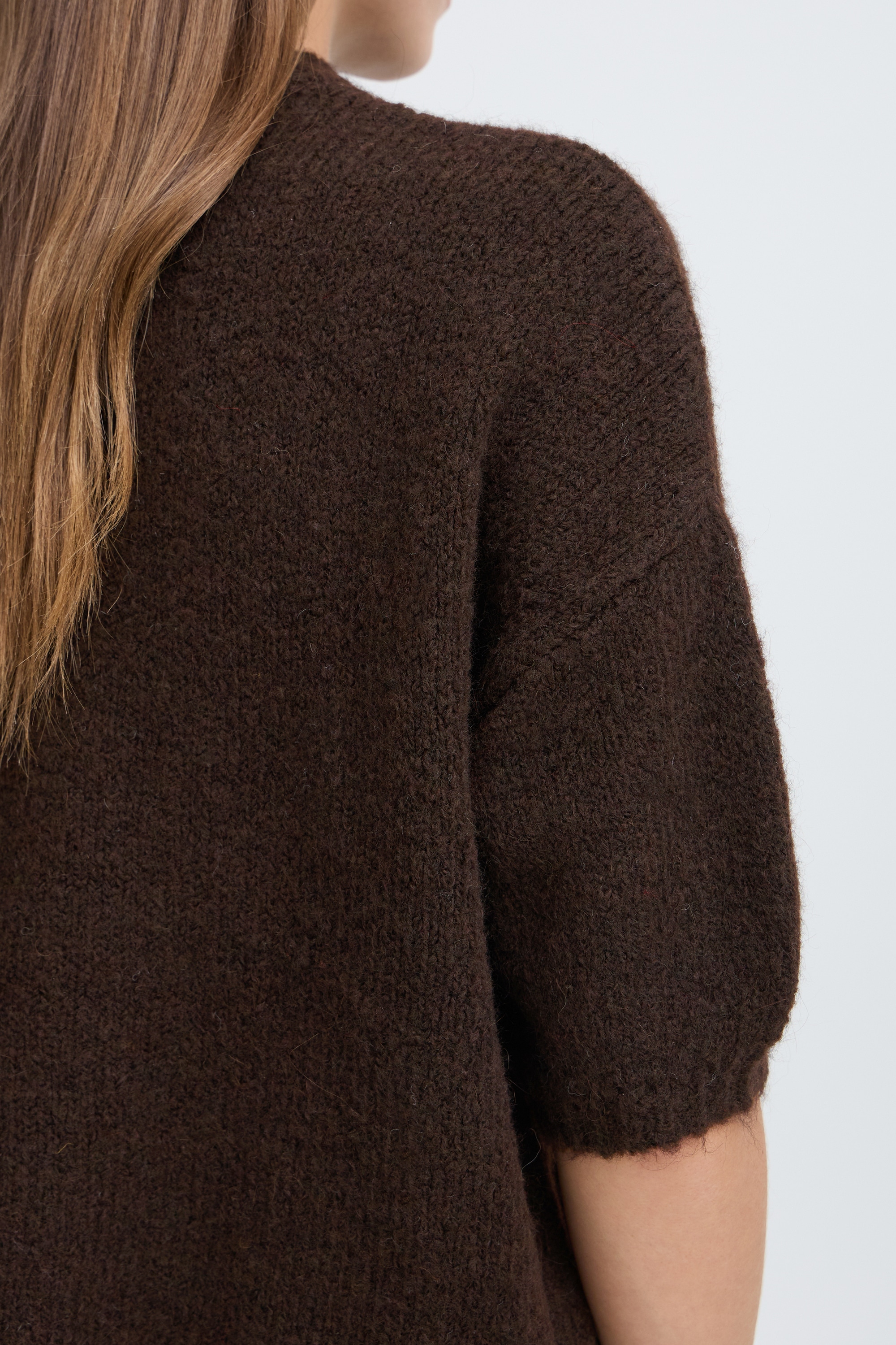 b.young Kurzarmpullover »Damen Strickpullover halbarm BYOTIA«