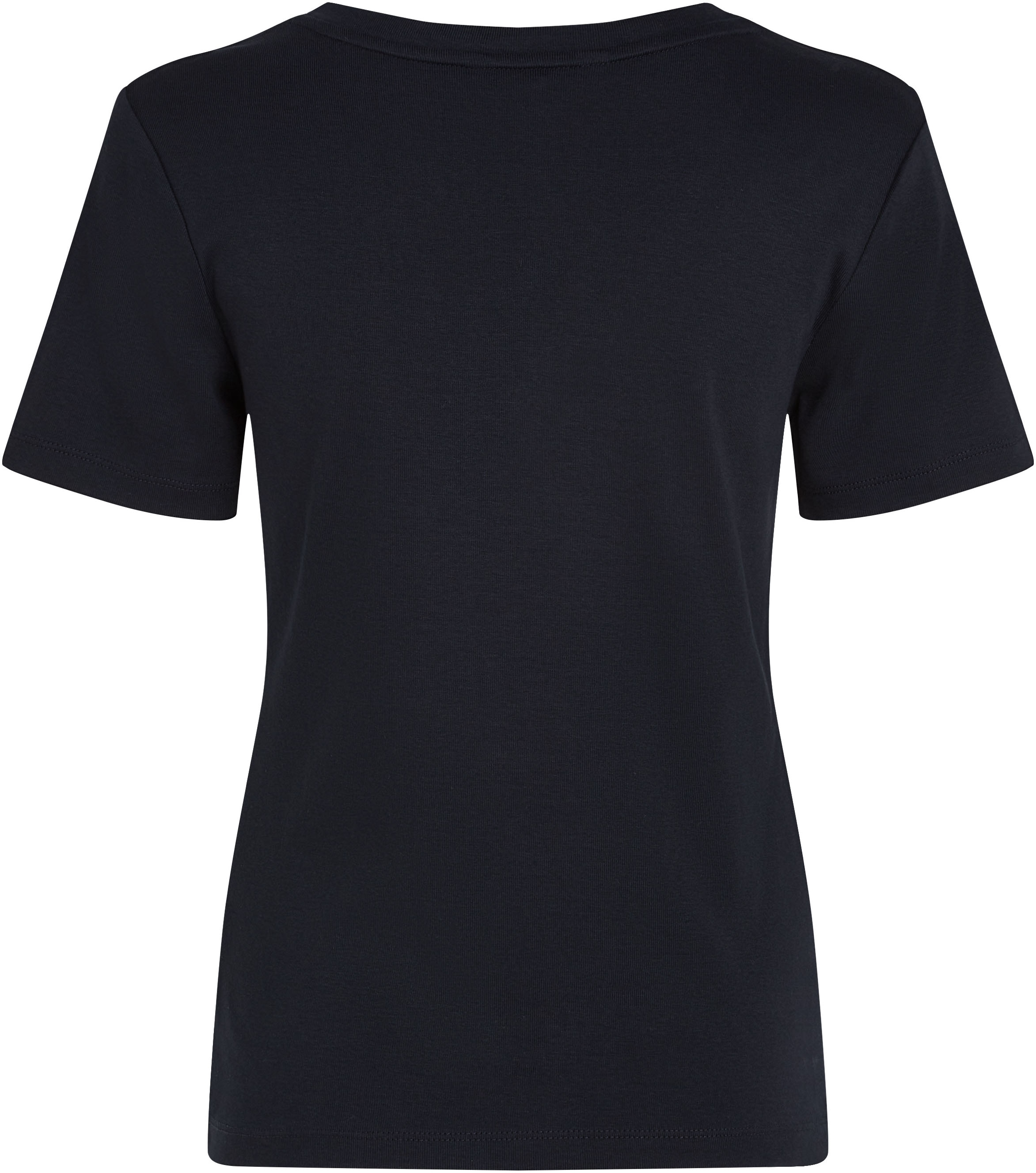 Tommy Hilfiger T-Shirt »SLIM CODY V-NK SS«, mit Logostickerei