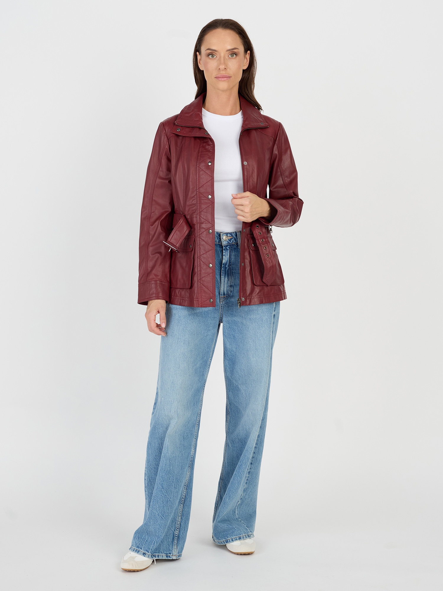 JCC Bikerjacke »Lederjacke R6382«