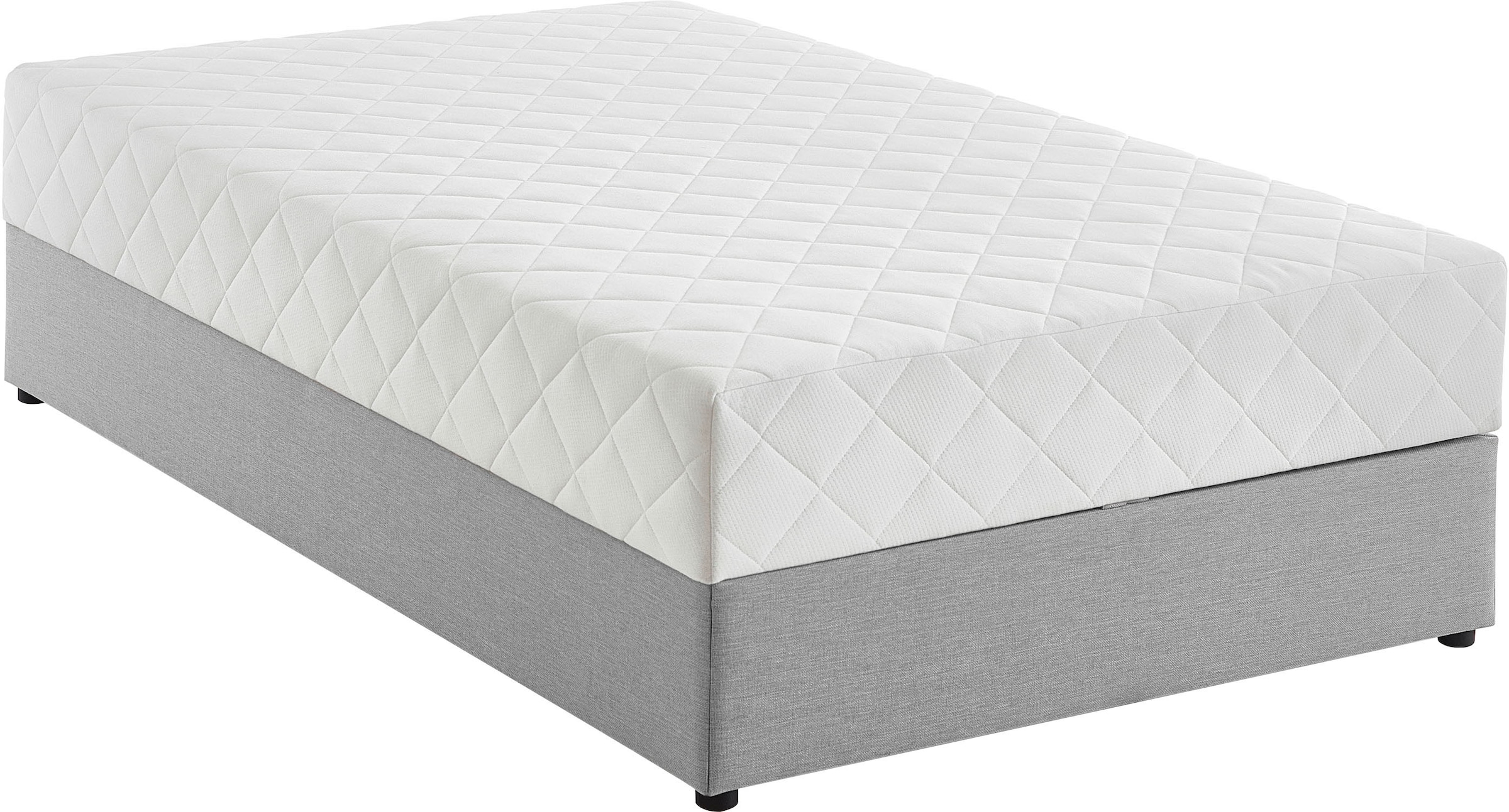 ATLANTIC home collection Boxbett »BELINA« mit Taschenfederkernmatratze und geräumigem Bettkasten