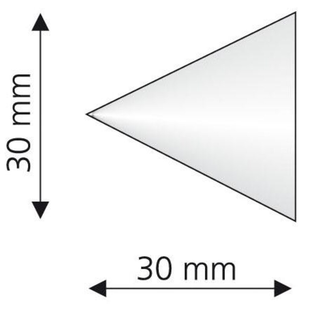 Liedeco Gardinenstangen-Endstück »Cone«, (Set, 2 St.)