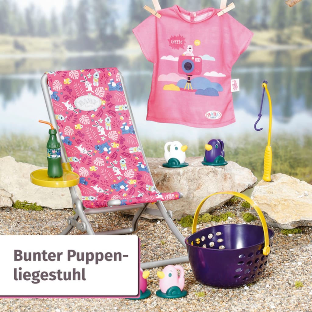 Baby Born Puppen Liegestuhl »Weekend Fischen«