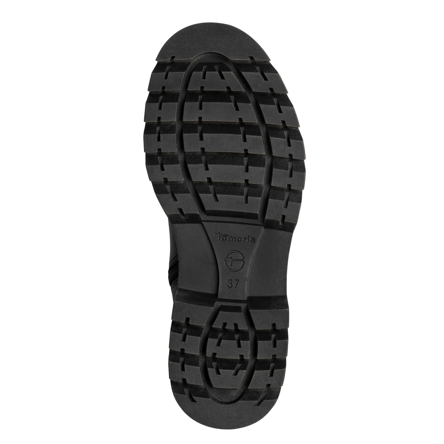 Tamaris Chelseaboots  , Blockabsatz, Stiefelette mit Stretcheinsatz an der Außenseite